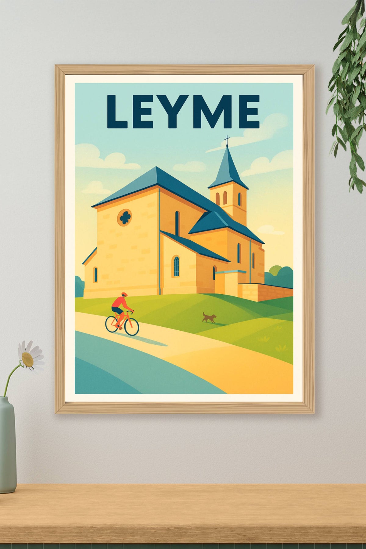 Affiche de Leyme - Charme et sérénité au cœur du village