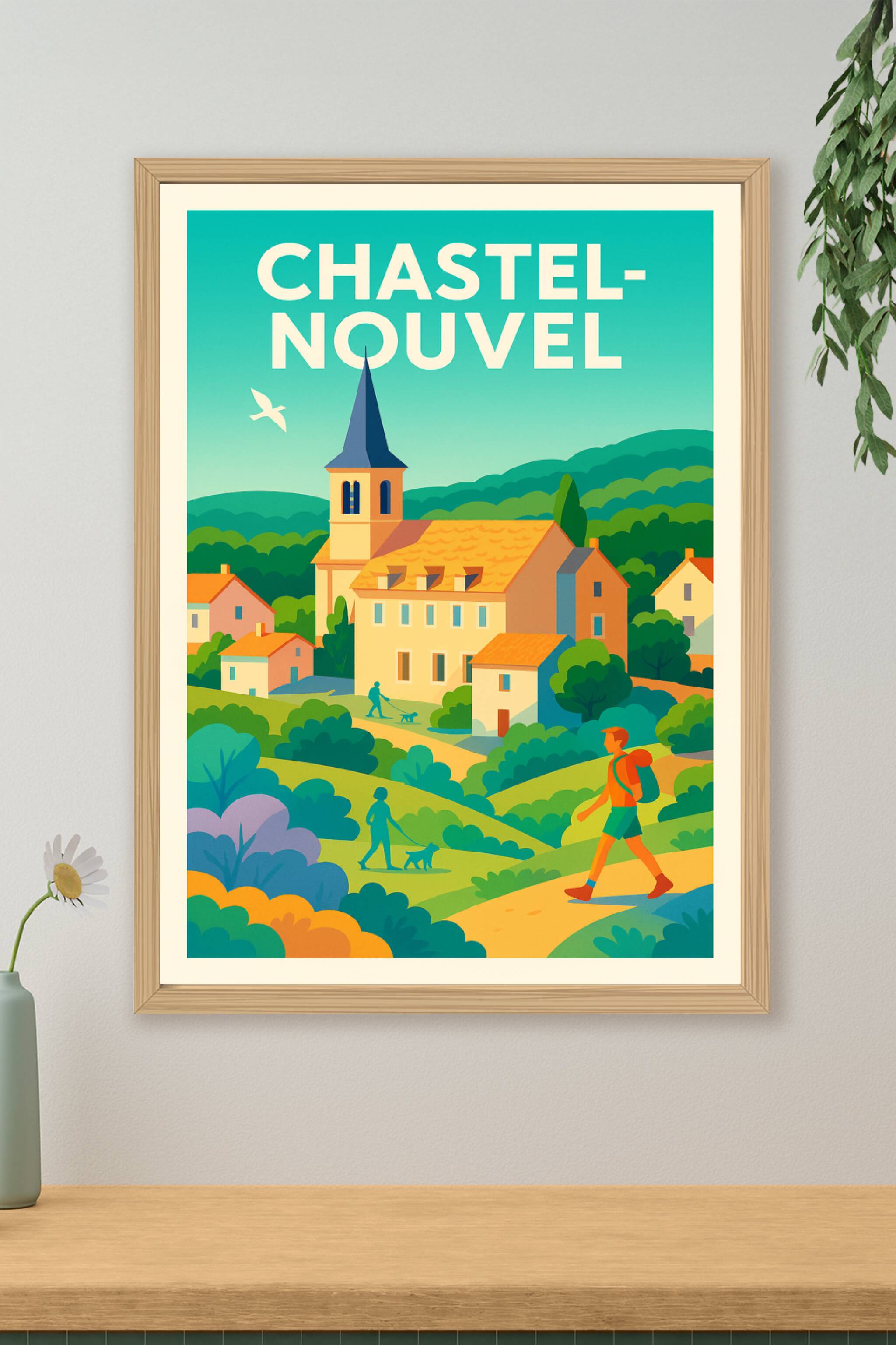 Affiche de Chastel-Nouvel - L'escapade nature et villageoise
