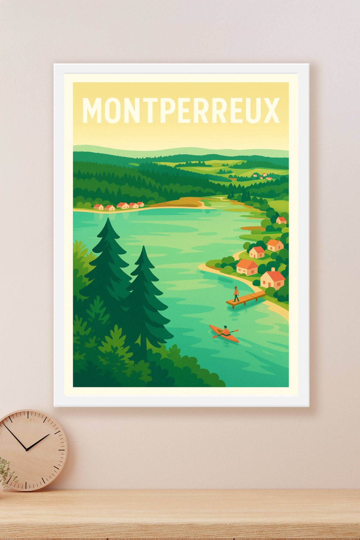 Affiche de Montperreux - Escapade nature au bord de l'eau