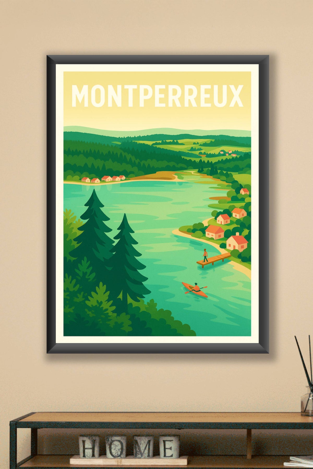 Affiche de Montperreux - Escapade nature au bord de l'eau