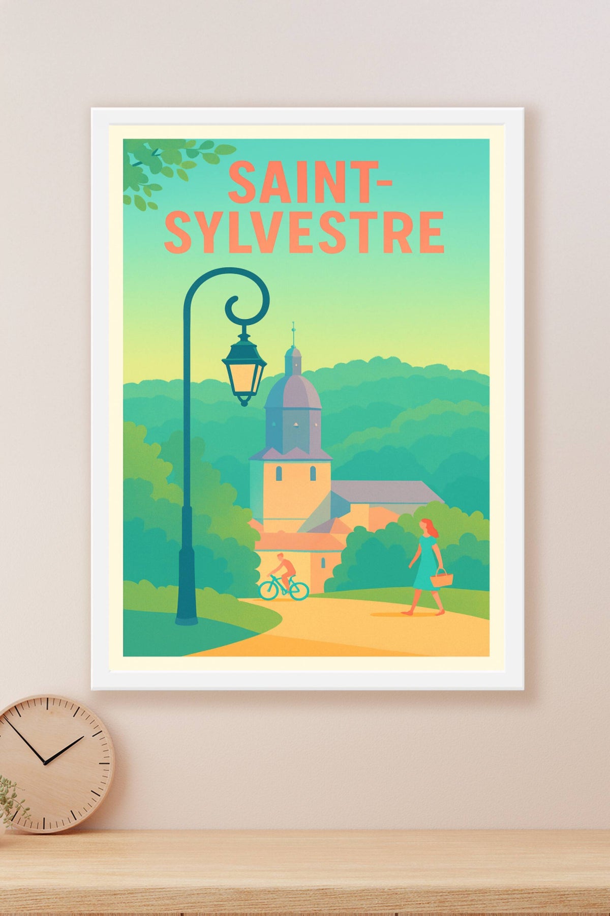 Affiche de Saint-Sylvestre - Charme et douceur de village en pleine nature
