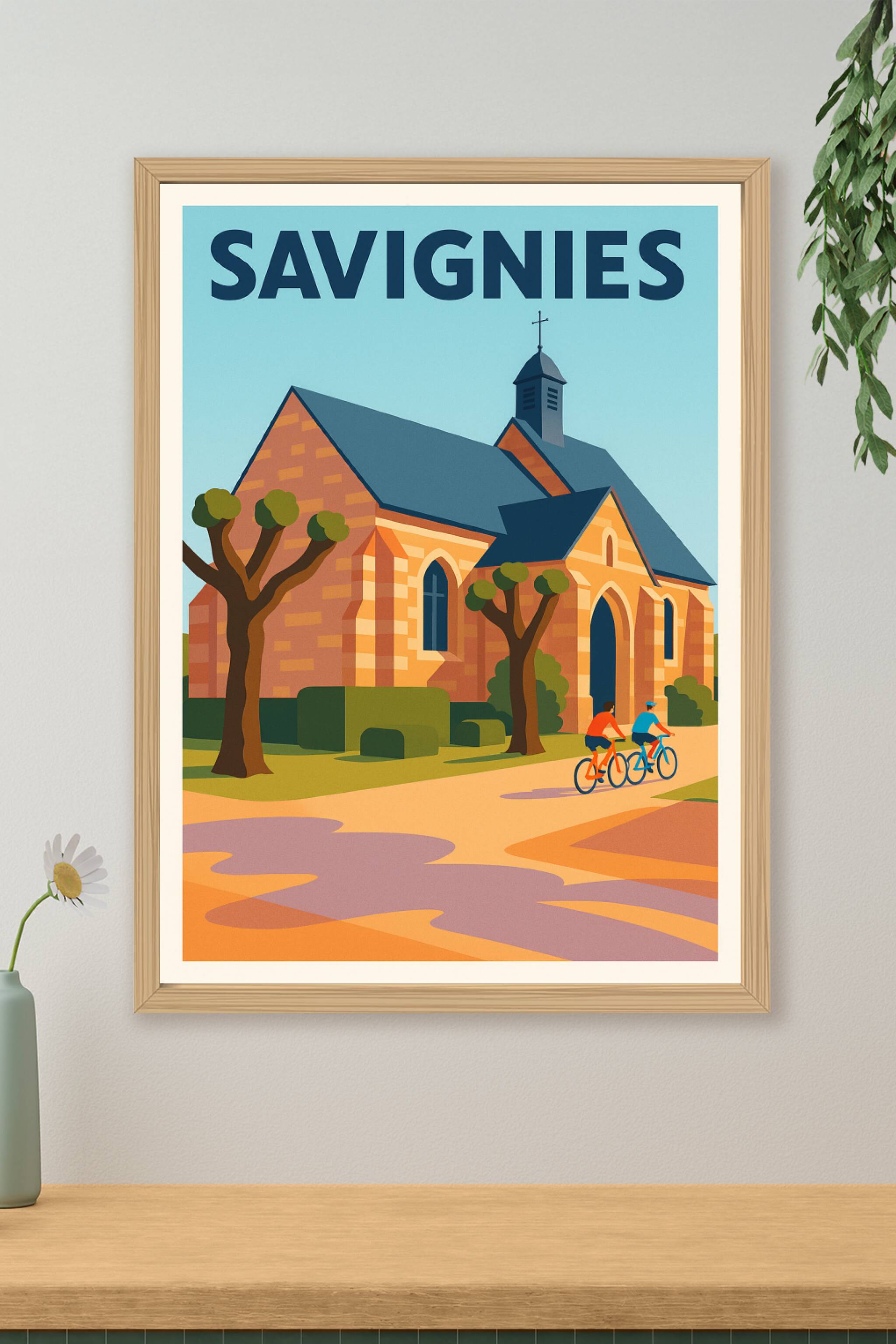 Affiche de Savignies - Charme et sérénité au cœur du village