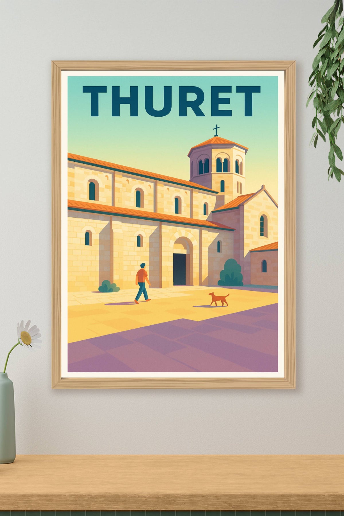 Affiche de Thuret - Découvrez le charme de son patrimoine