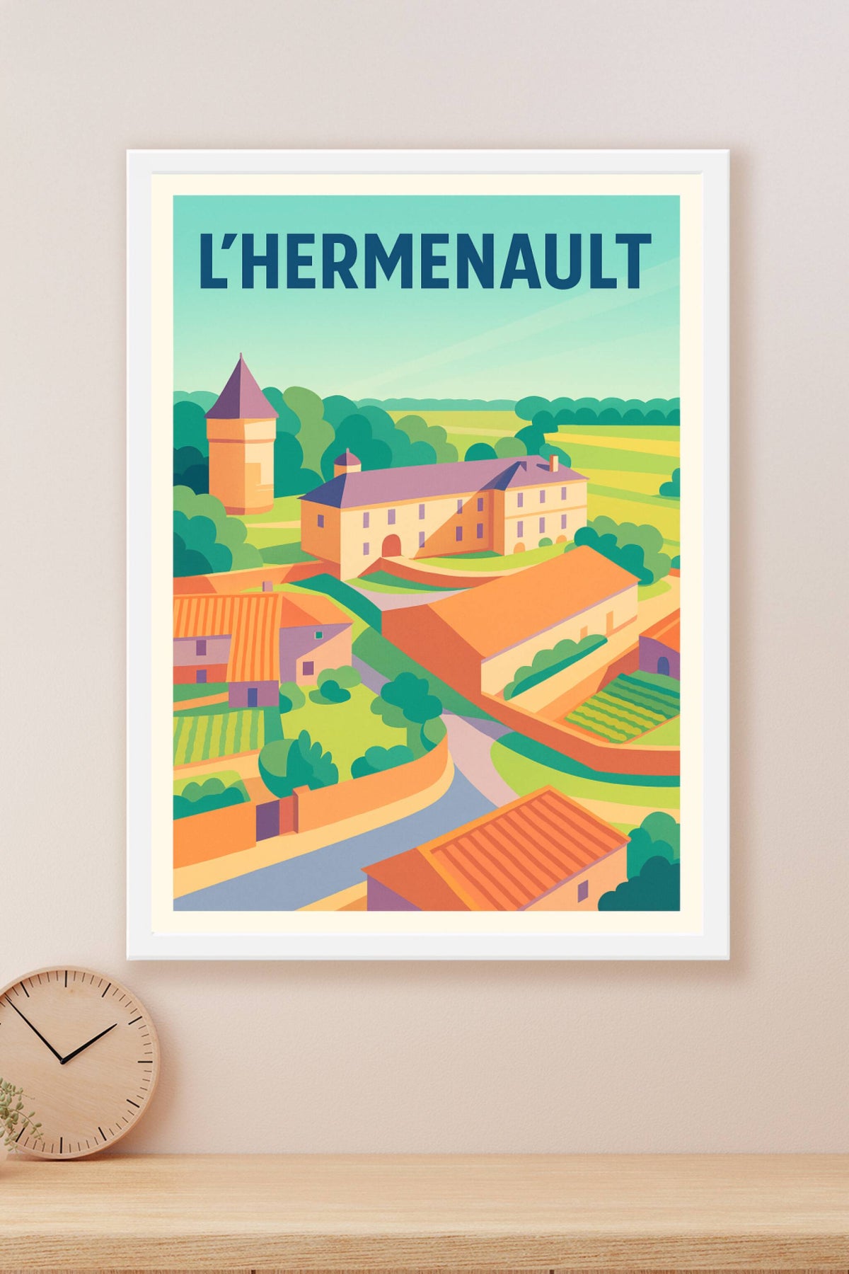 Affiche de L'Hermenault - Charme et sérénité au cœur de la campagne