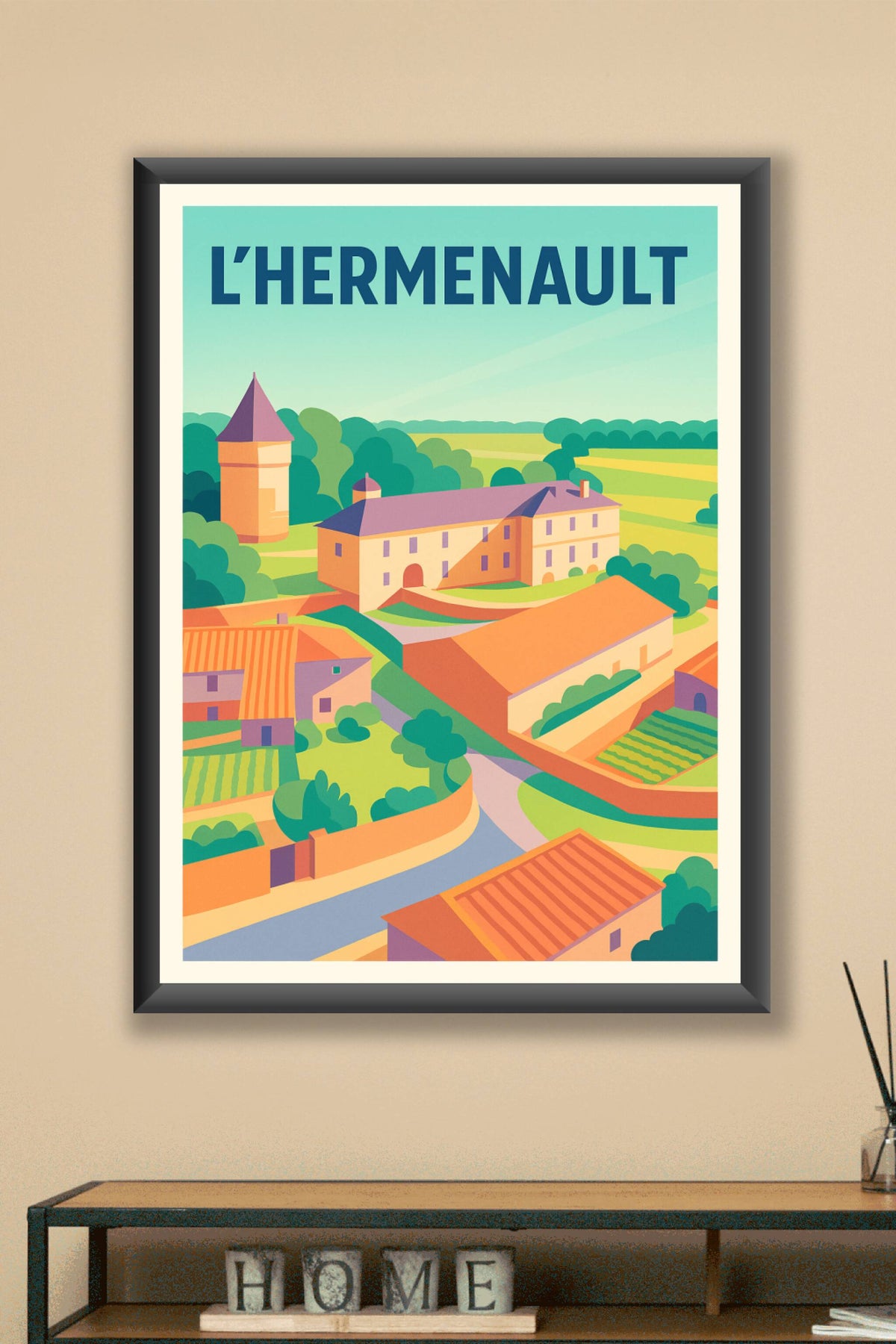 Affiche de L'Hermenault - Charme et sérénité au cœur de la campagne