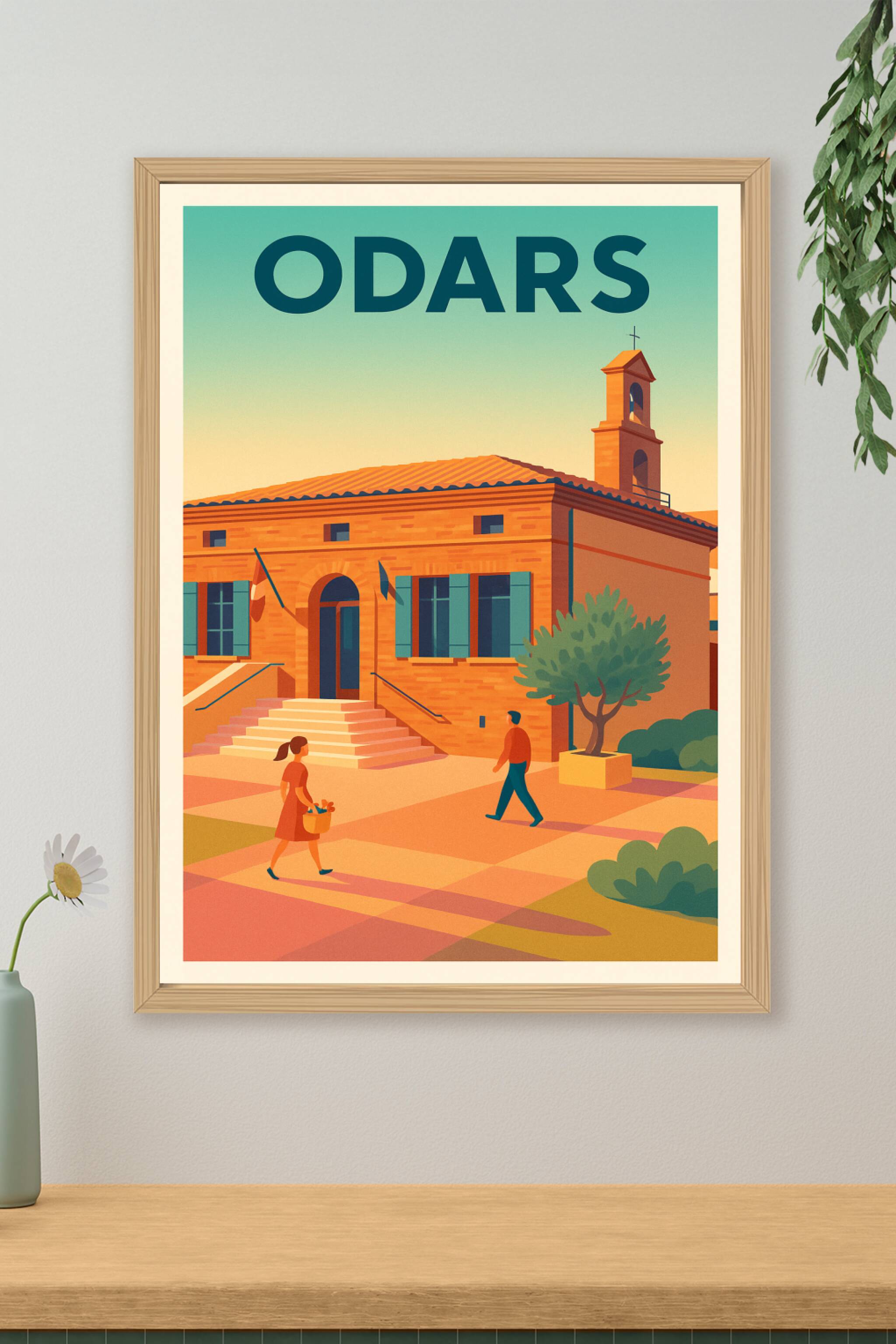 Affiche de Odars - Charme et Sérénité en Terre Toulousaine