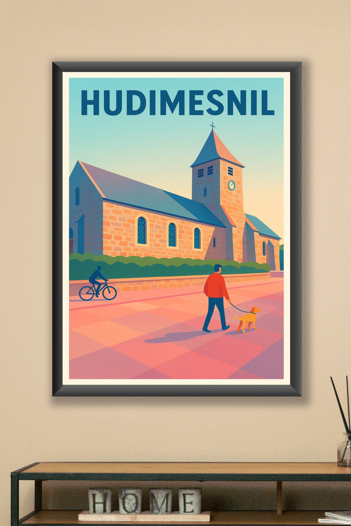 Affiche de Hudimesnil - Charme et Sérénité en Normandie
