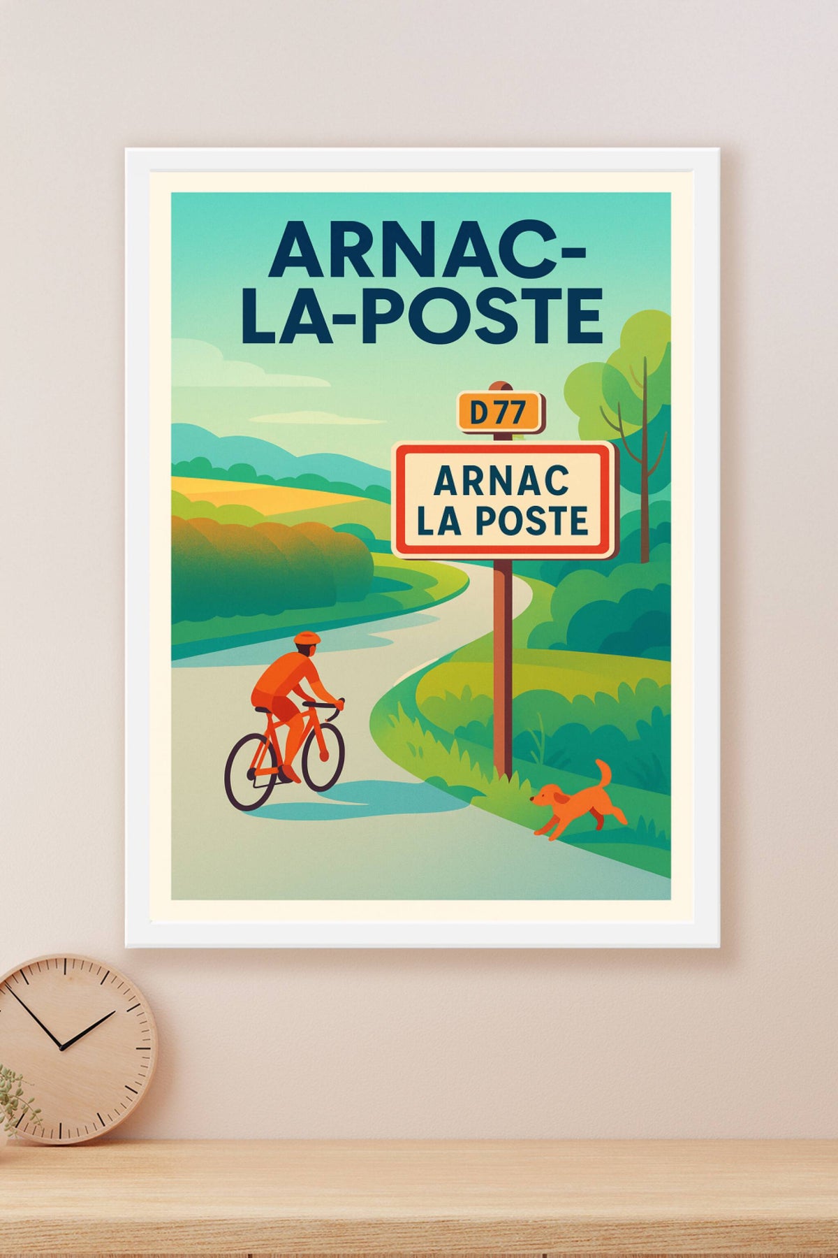 Affiche de Arnac-la-Poste - Escapade champêtre à vélo
