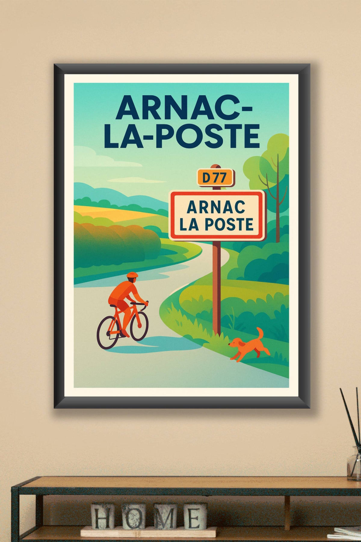 Affiche de Arnac-la-Poste - Escapade champêtre à vélo