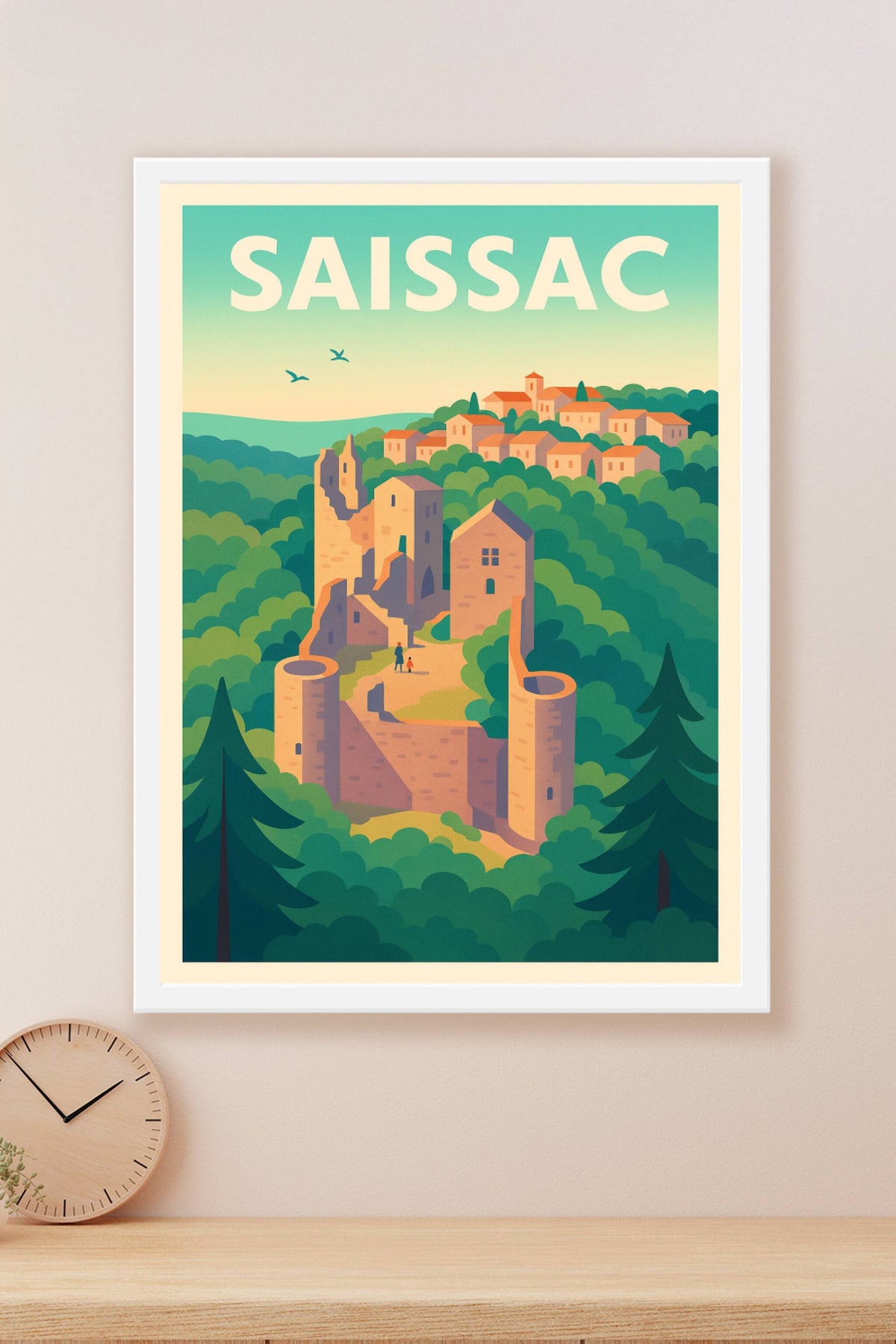 Affiche de Saissac - Charme et histoire au cœur du Pays Cathare