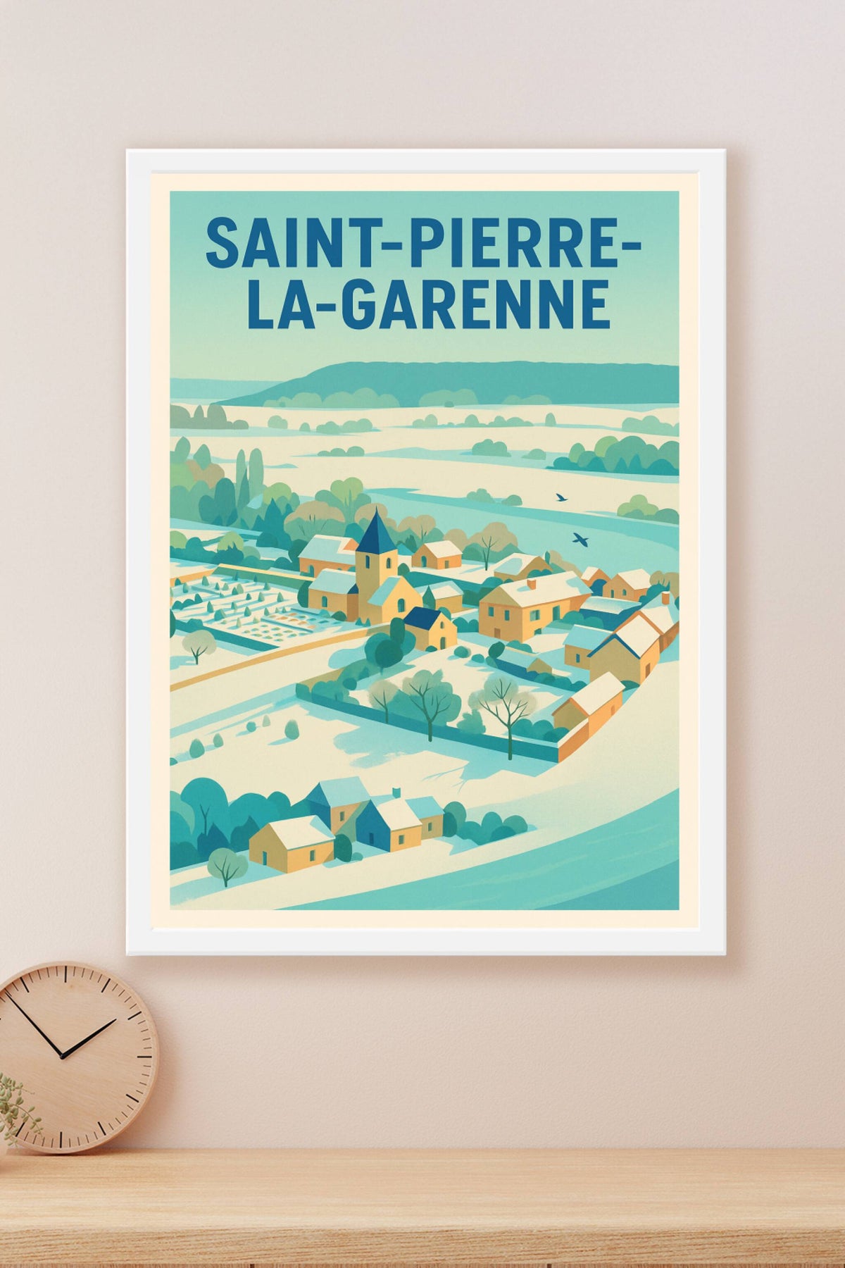 Affiche de Saint-Pierre-la-Garenne - Charme et douceur de la campagne normande