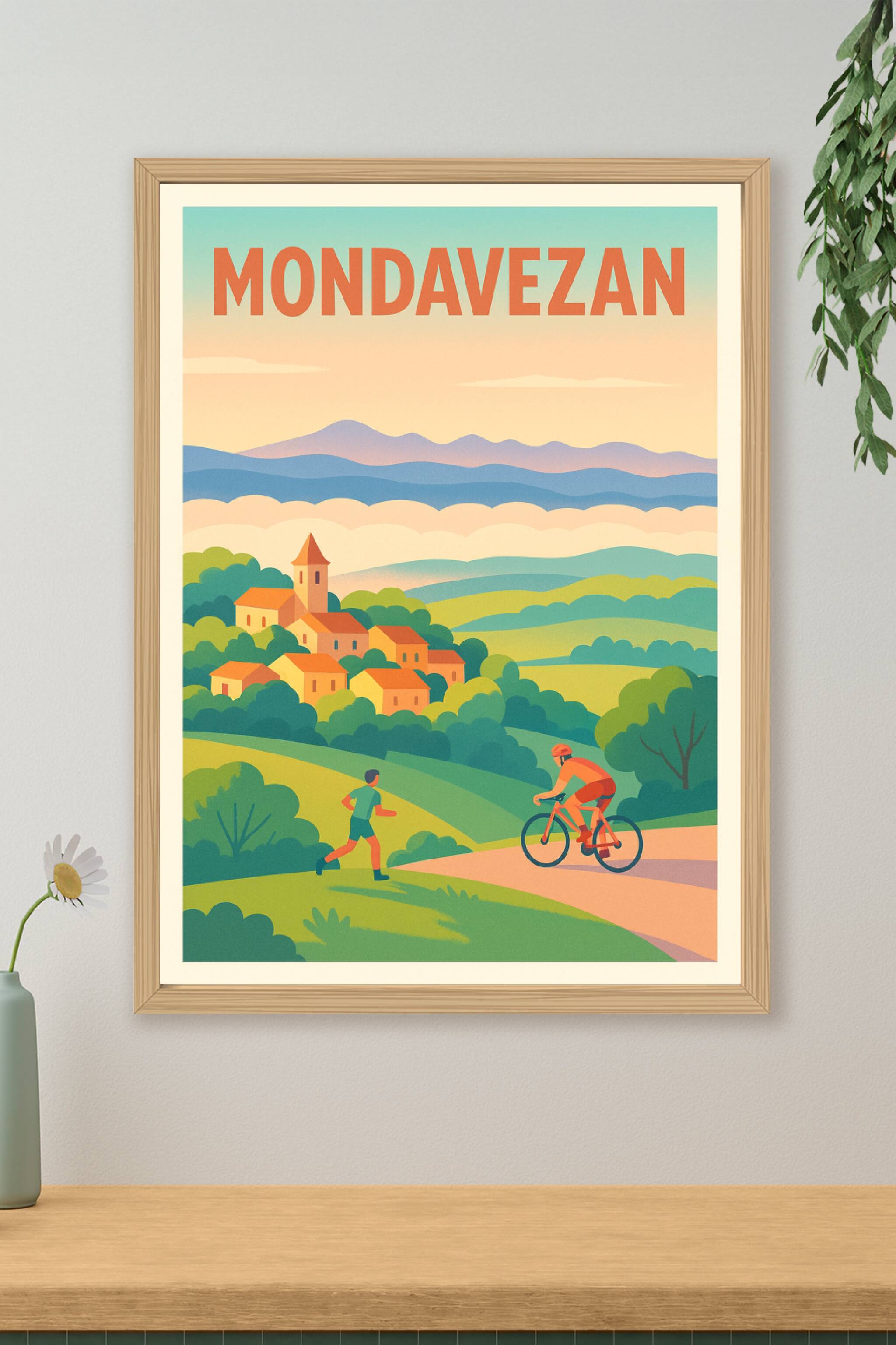 Affiche de Mondavezan - Escapade sportive et nature en Gascogne