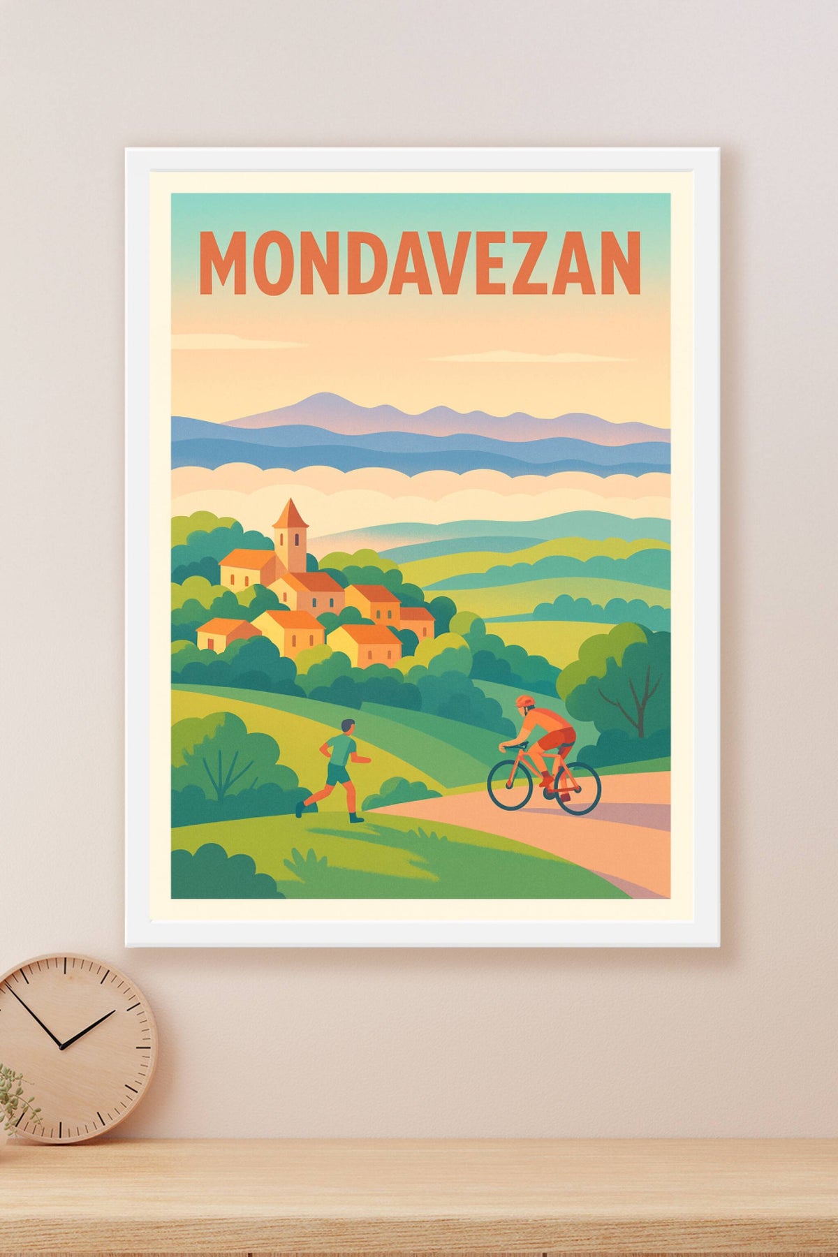 Affiche de Mondavezan - Escapade sportive et nature en Gascogne