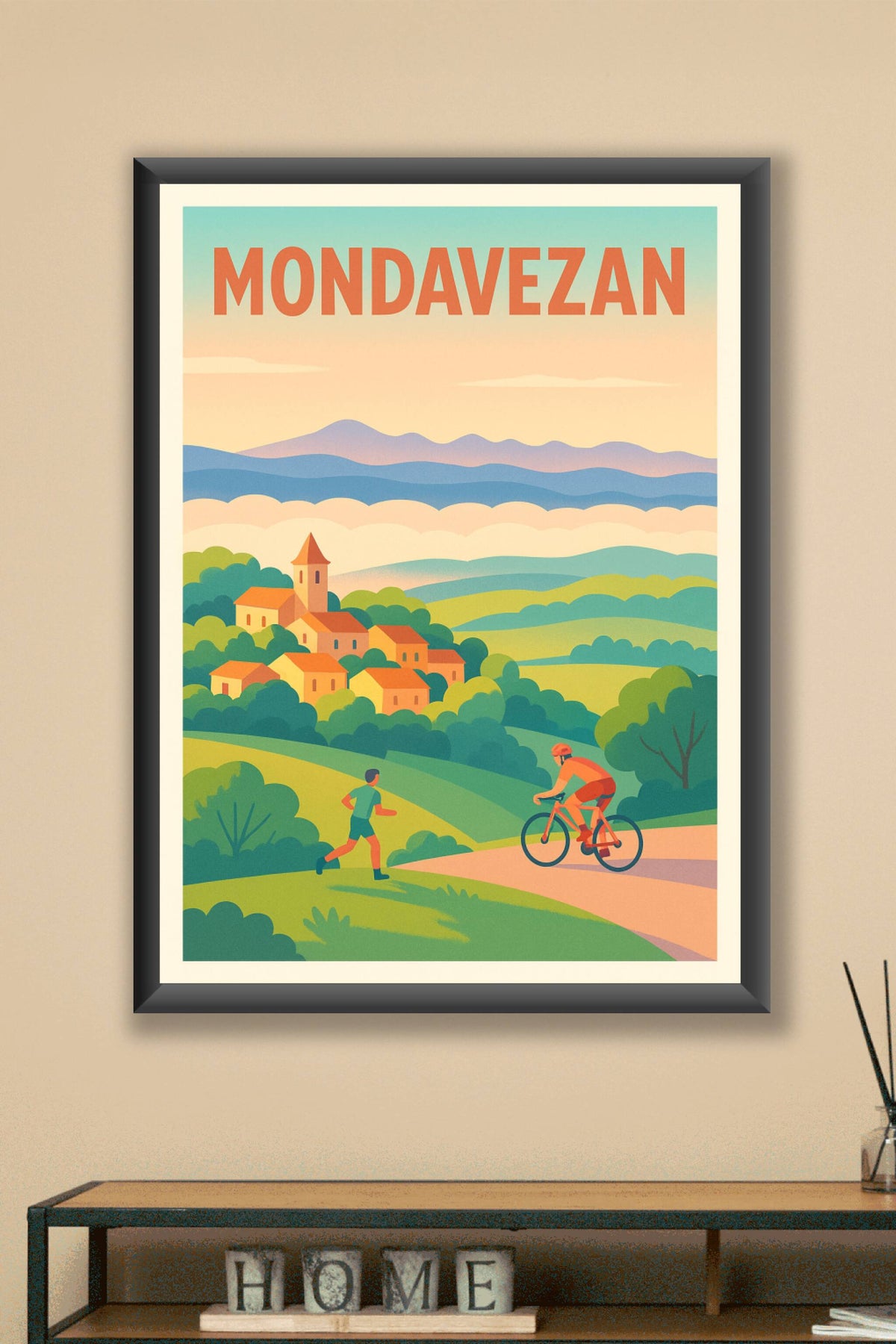 Affiche de Mondavezan - Escapade sportive et nature en Gascogne