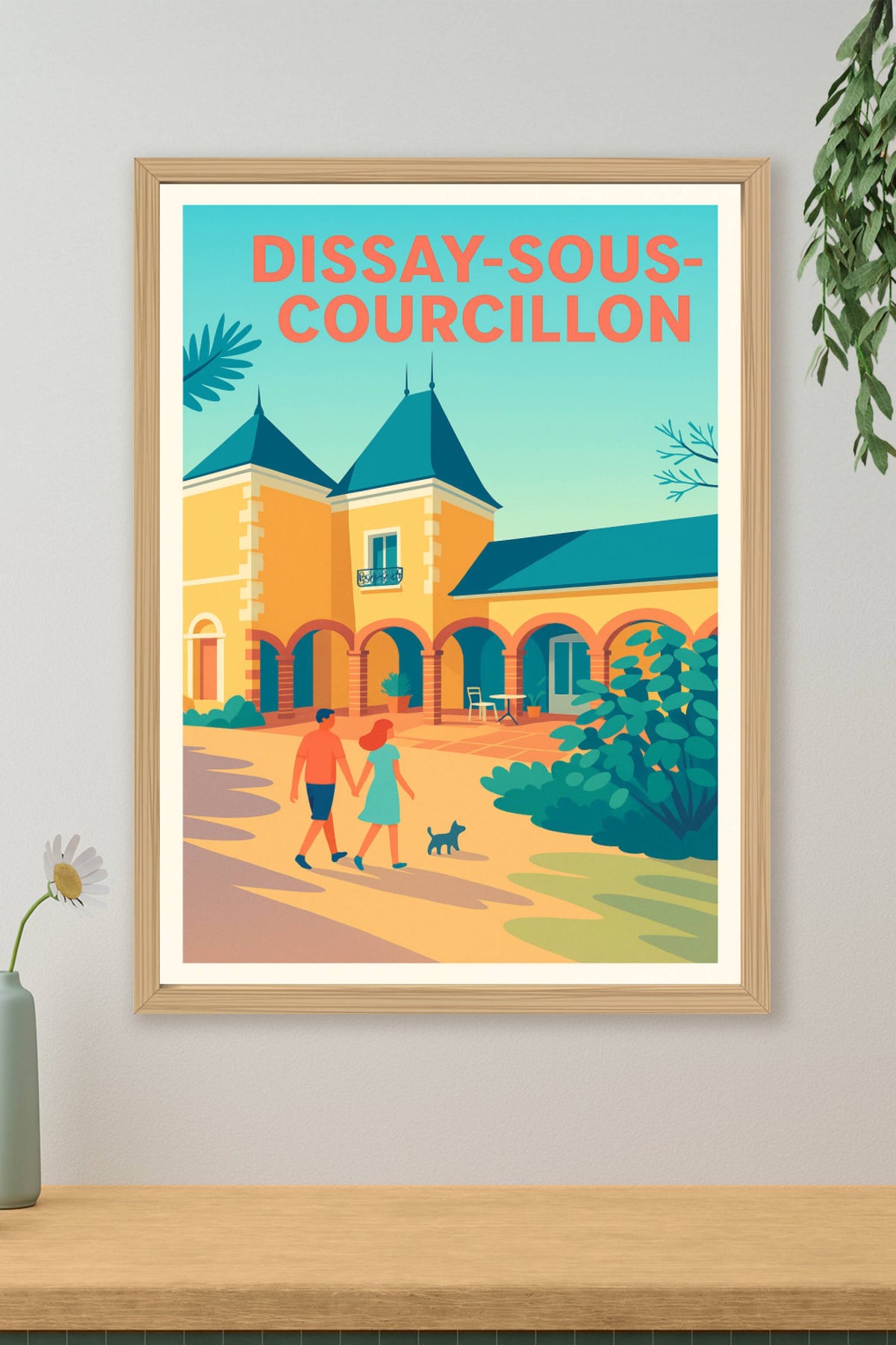 Affiche de Dissay-sous-Courcillon - Flânerie bucolique au cœur de la campagne