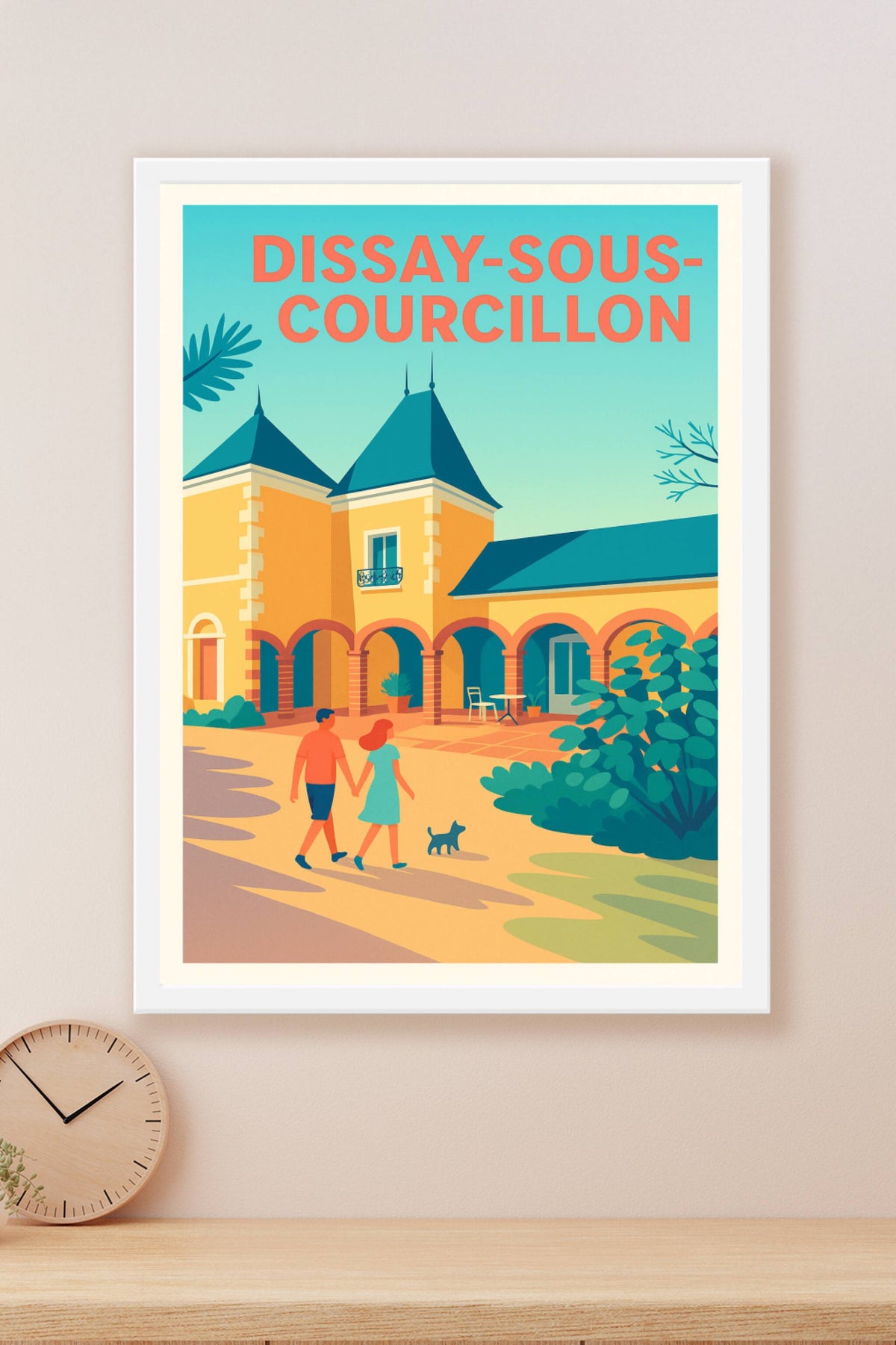 Affiche de Dissay-sous-Courcillon - Flânerie bucolique au cœur de la campagne
