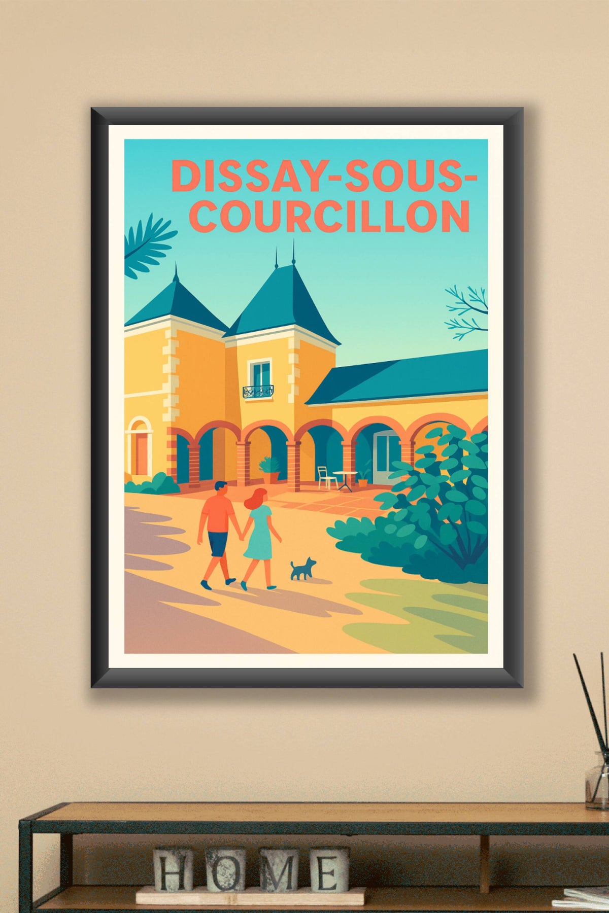 Affiche de Dissay-sous-Courcillon - Flânerie bucolique au cœur de la campagne
