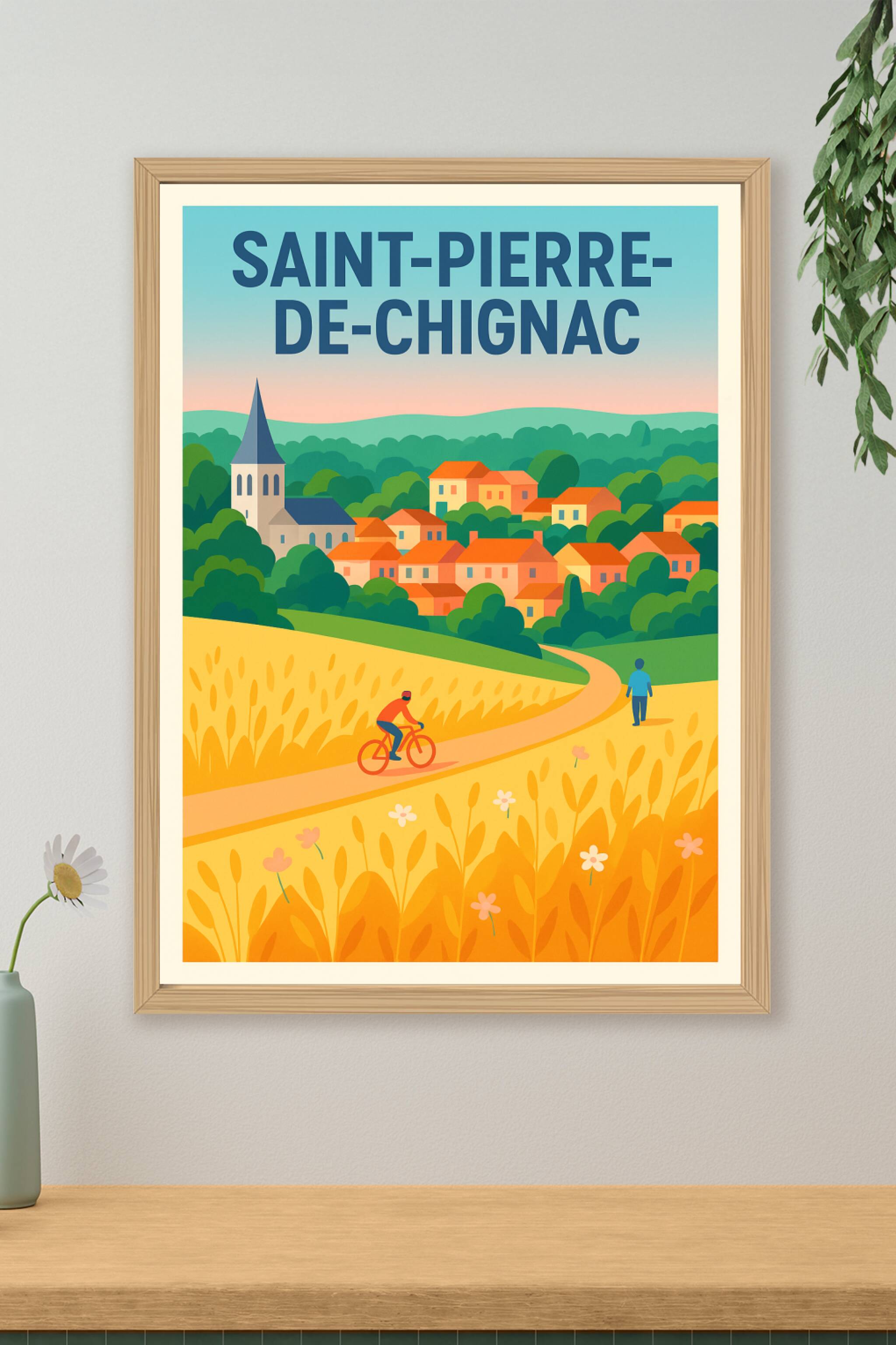 Affiche de Saint-Pierre-de-Chignac - Charme bucolique en Dordogne