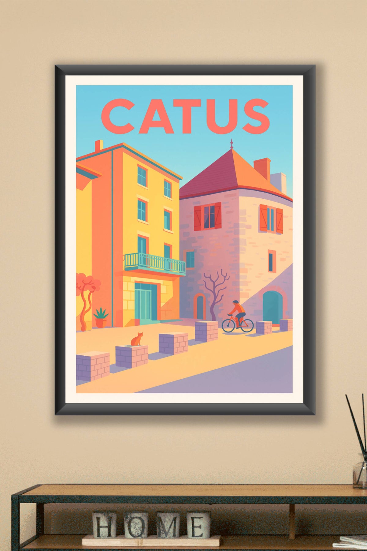 Affiche de Catus - Charme et lumière d'un village pittoresque