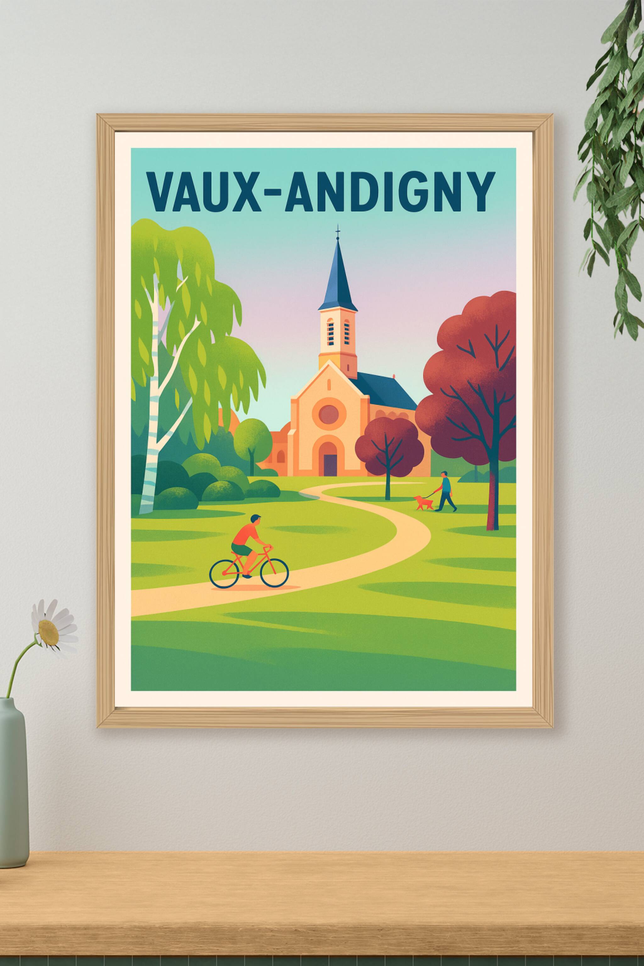 Affiche de Vaux-Andigny - Charme bucolique au cœur du village