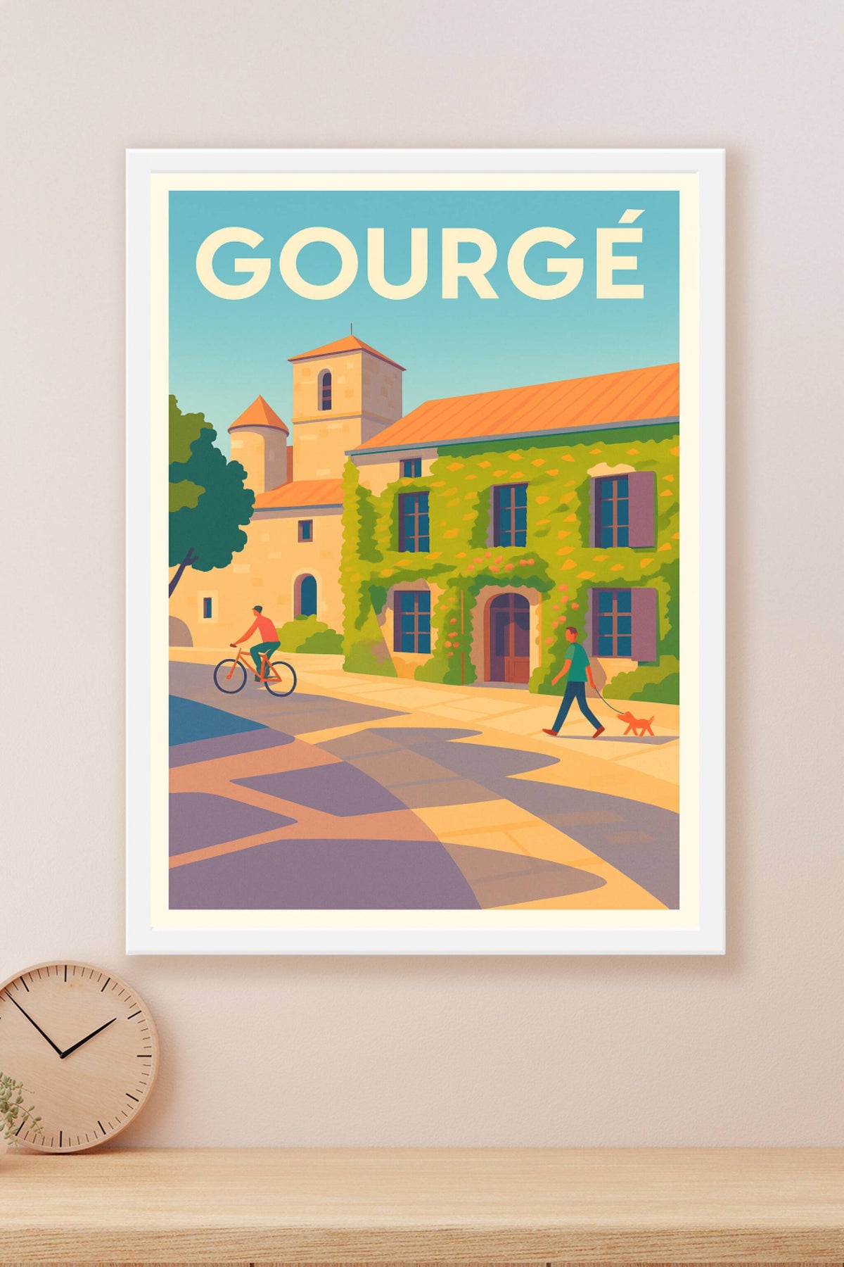 Affiche de Gourgé - Charme et douceur de vivre en pleine nature