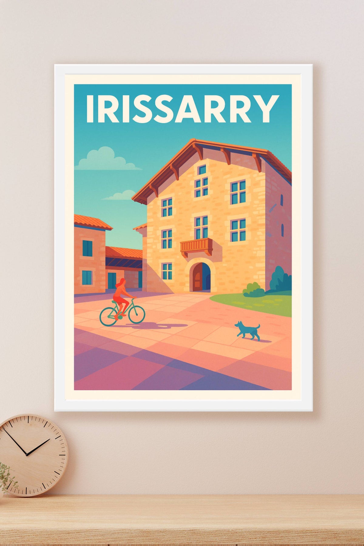 Affiche de Irissarry - Charme et douceur basques au quotidien