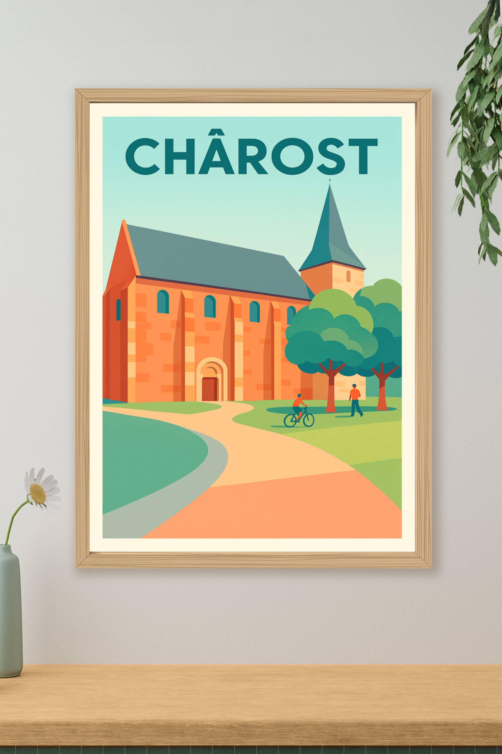 Affiche de Chârost - Charme et sérénité au cœur du patrimoine