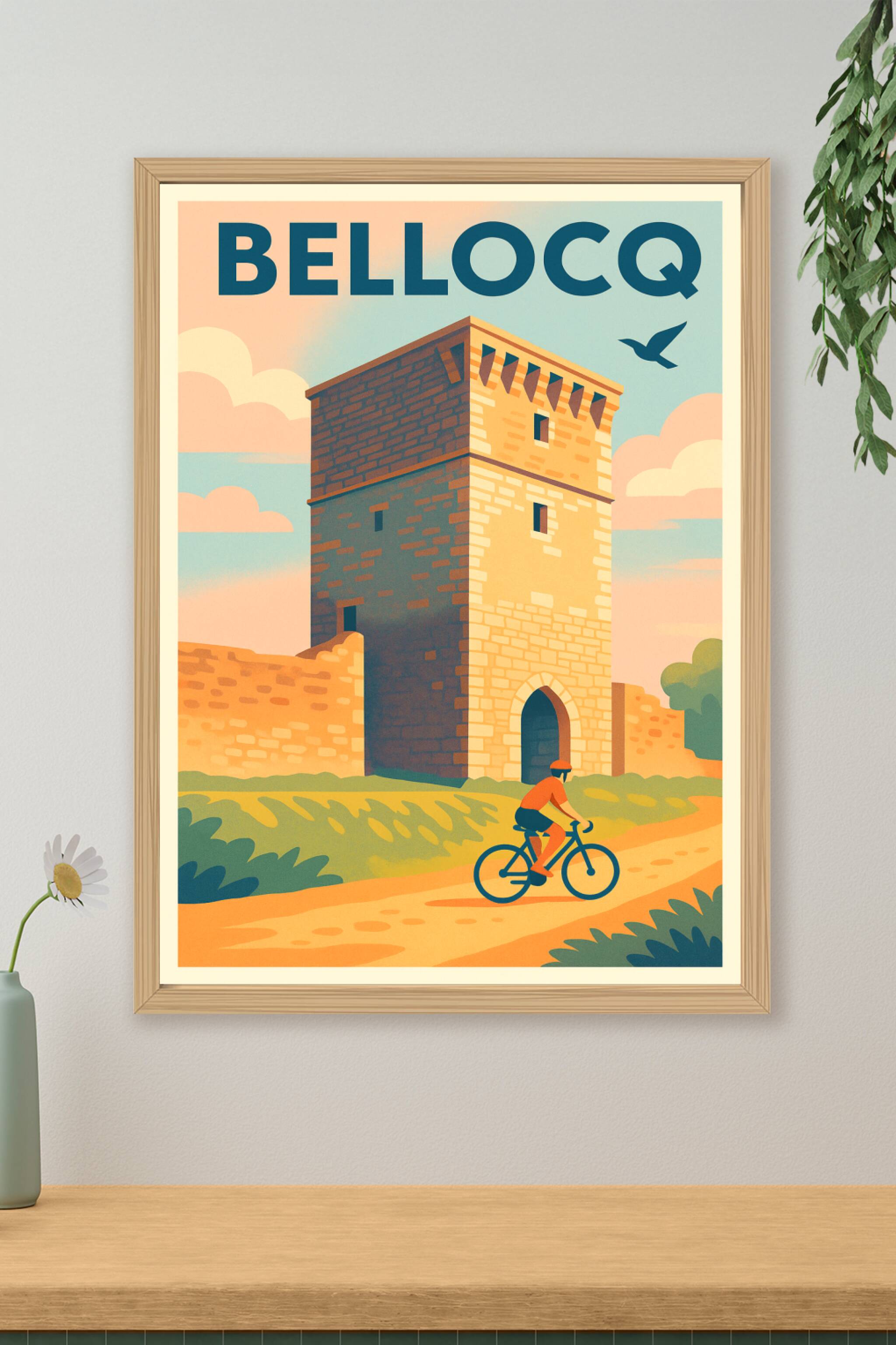 Affiche de Bellocq - À la découverte de son patrimoine emblématique