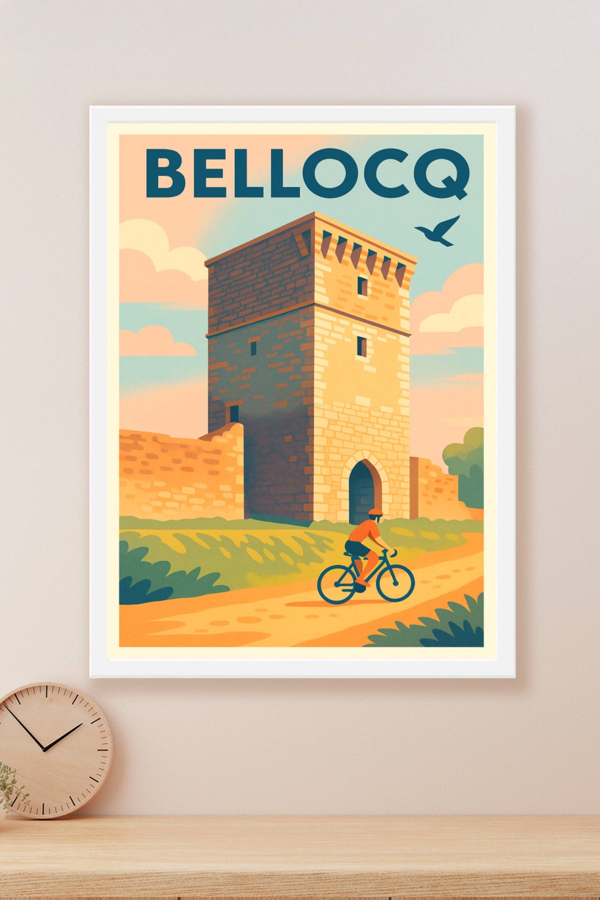 Affiche de Bellocq - À la découverte de son patrimoine emblématique