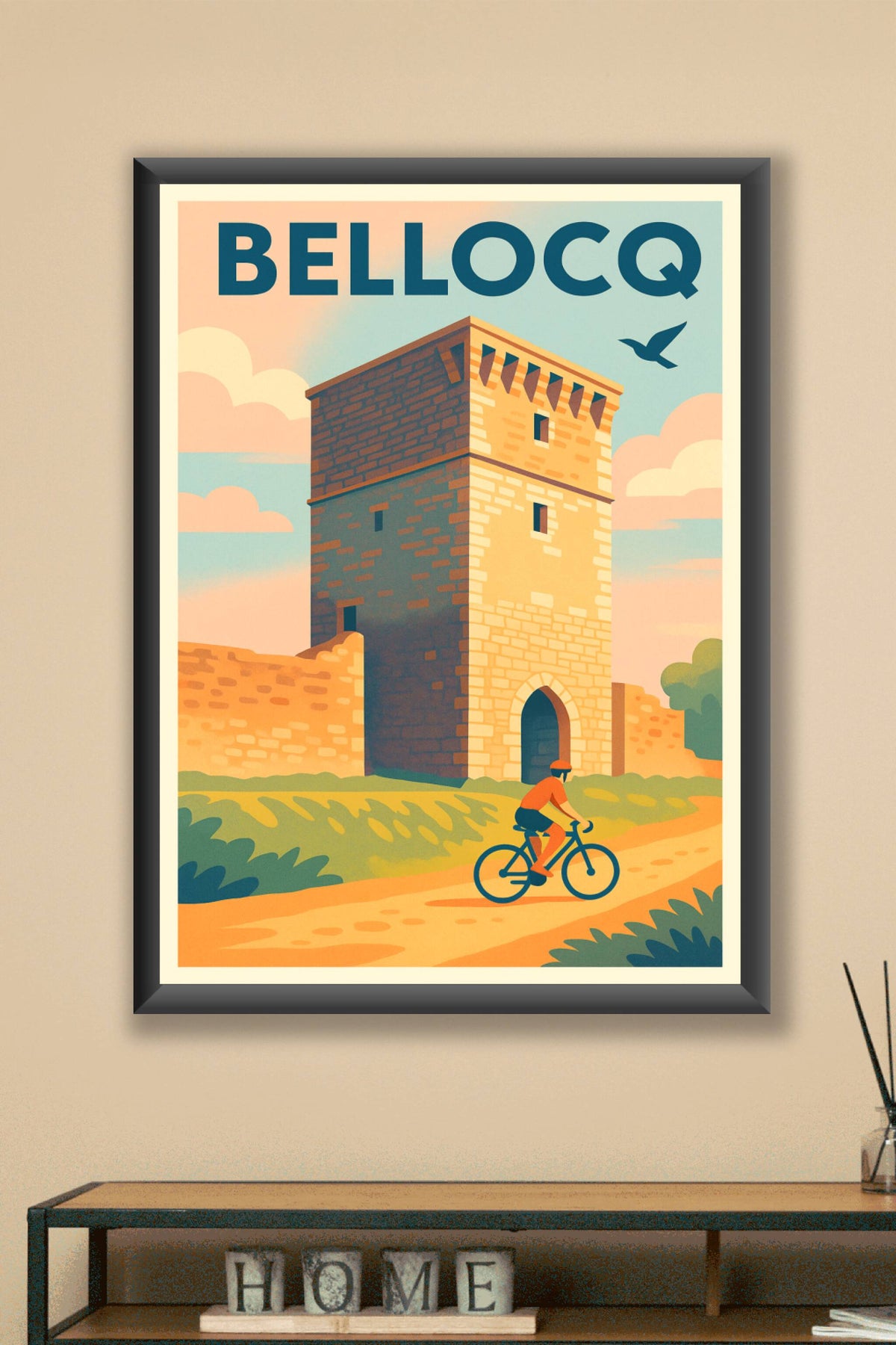 Affiche de Bellocq - À la découverte de son patrimoine emblématique