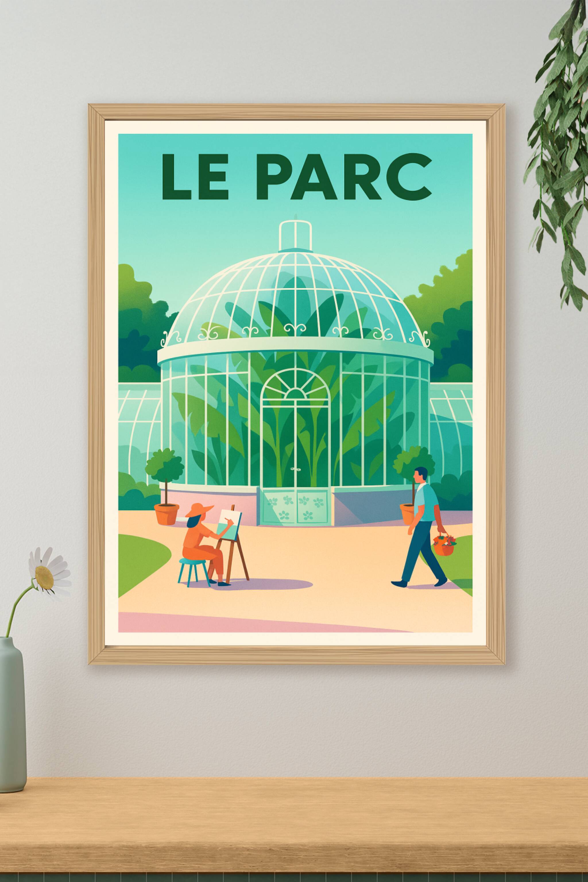 Affiche de Le Parc - Un havre de paix et de verdure