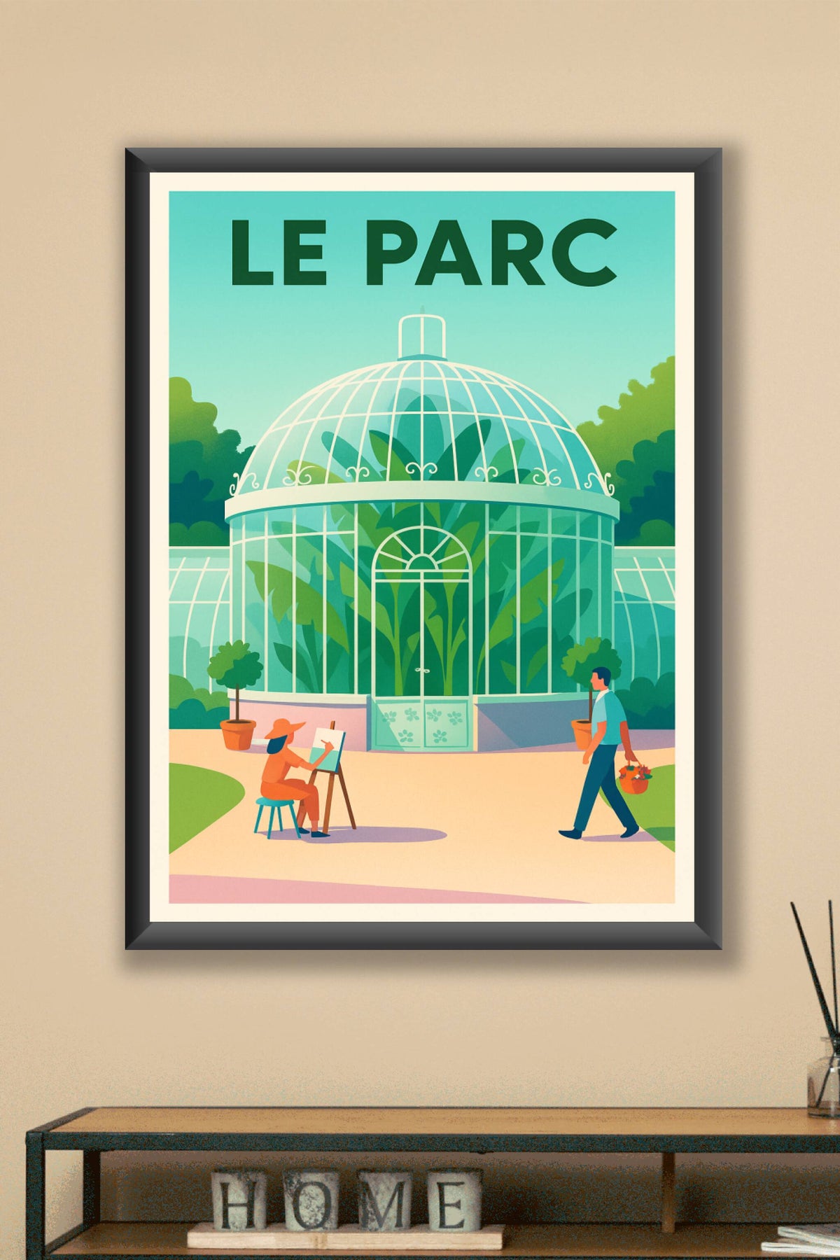 Affiche de Le Parc - Un havre de paix et de verdure