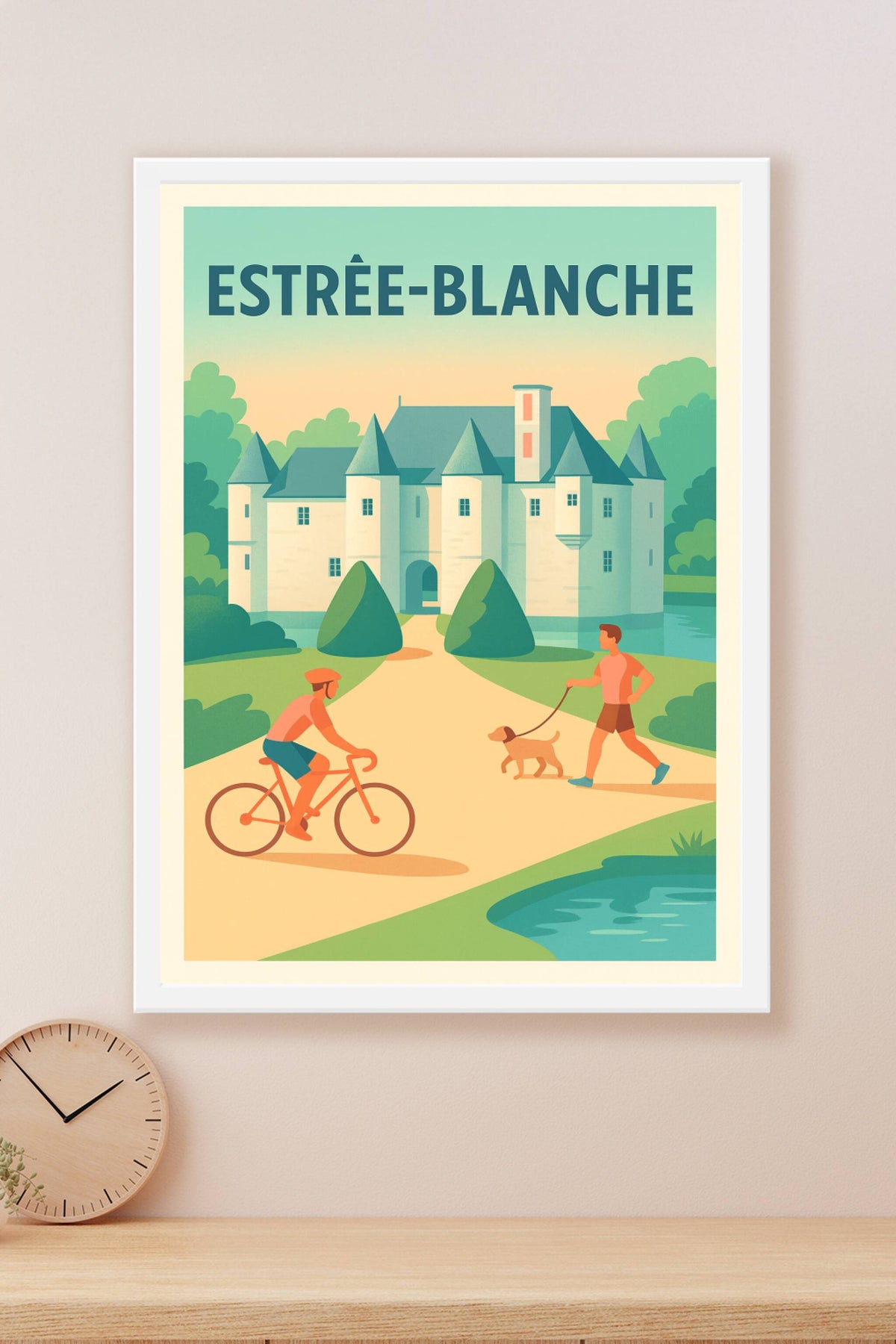 Affiche de Estrée-Blanche - Charme et Sérénité au Château