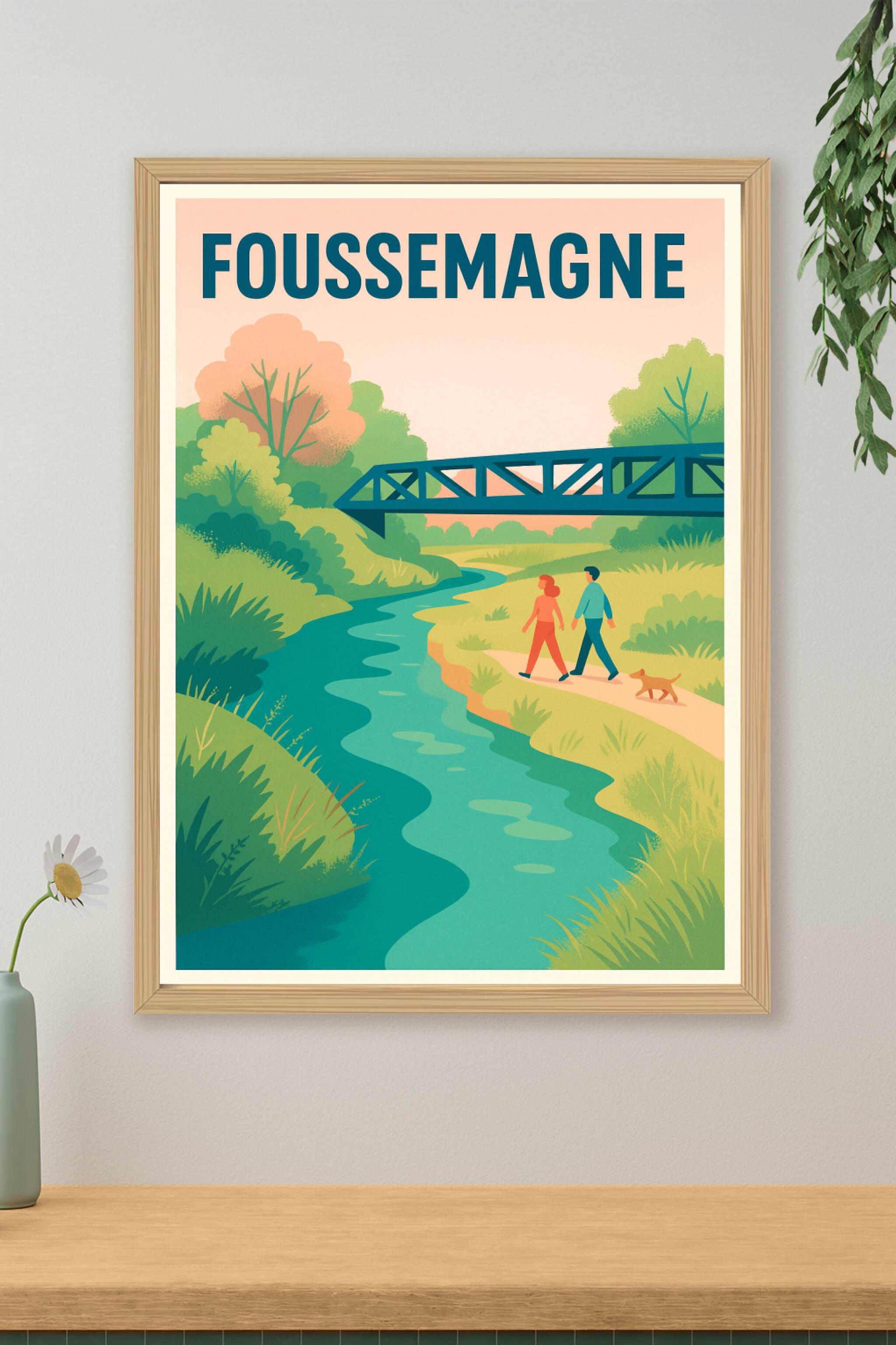 Affiche de Foussemagne - Balade paisible au fil de l'eau