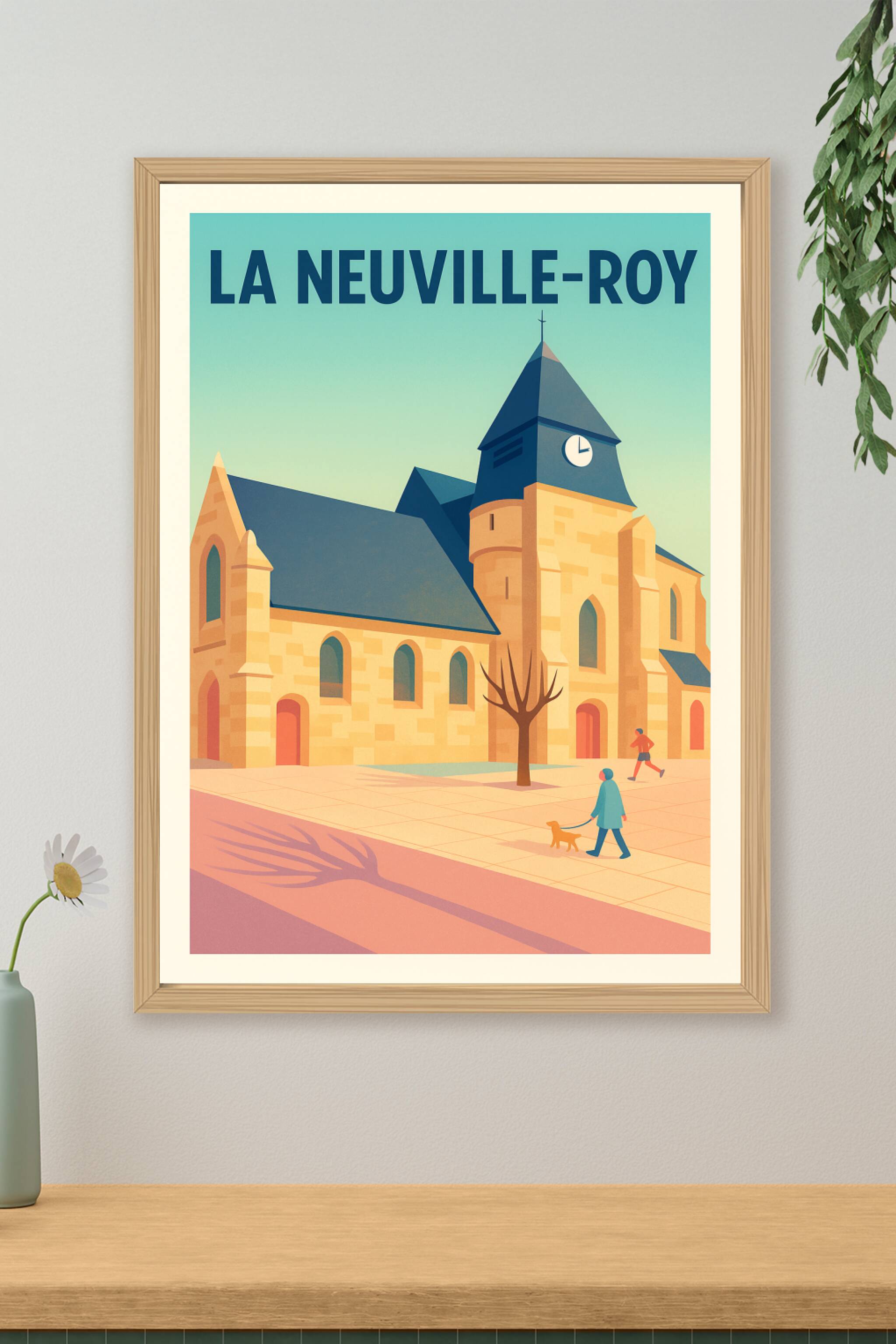 Affiche de La Neuville-Roy - Charme architectural et sérénité quotidienne