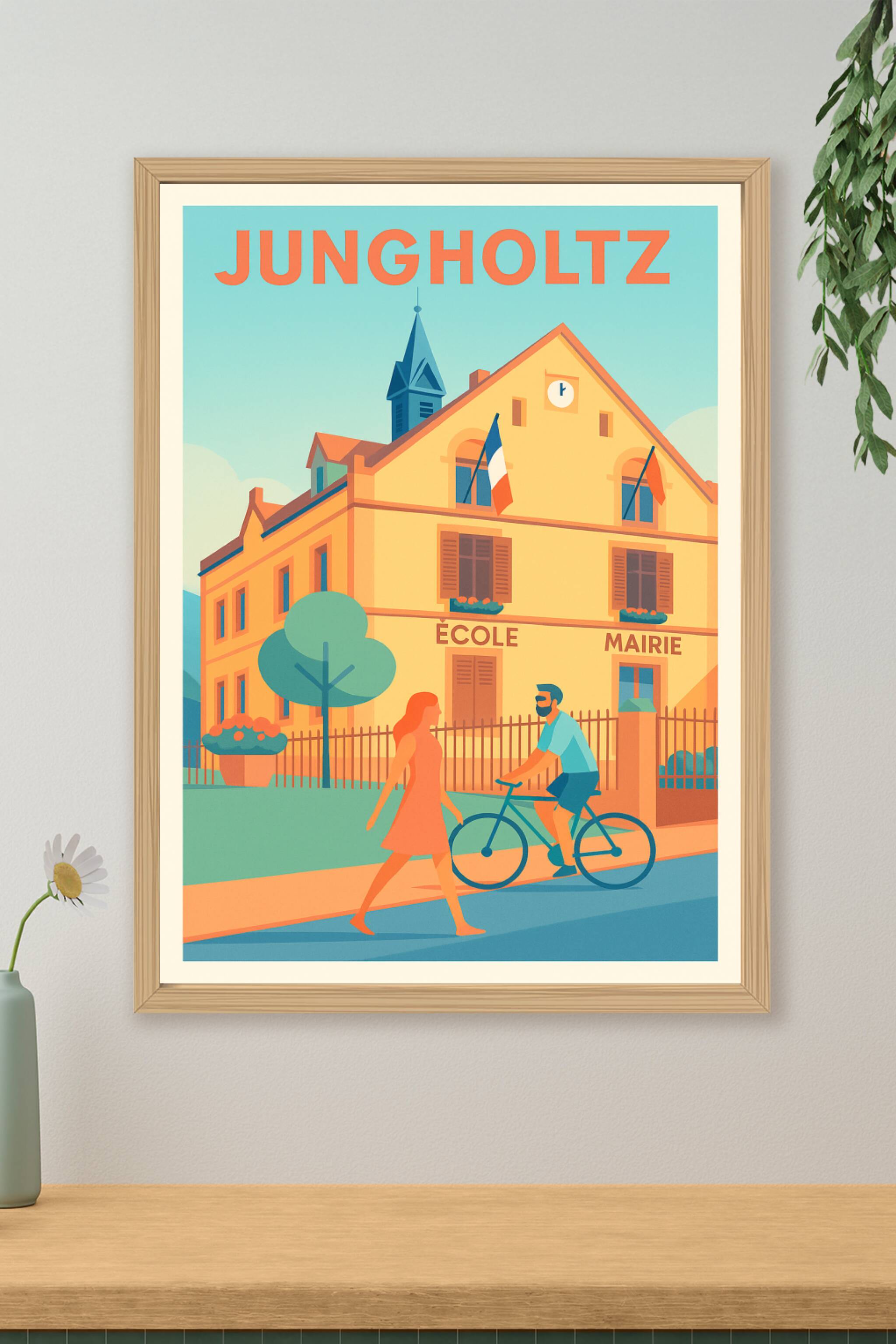 Affiche de Jungholtz - Charme et douceur d'une commune alsacienne