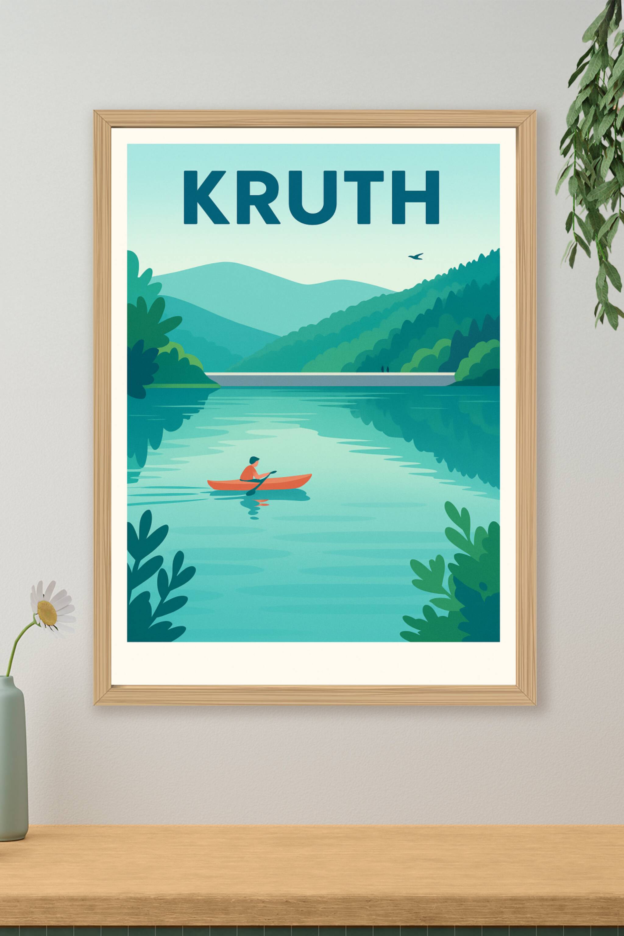 Affiche de Kruth - Sérénité et nature à l'état pur