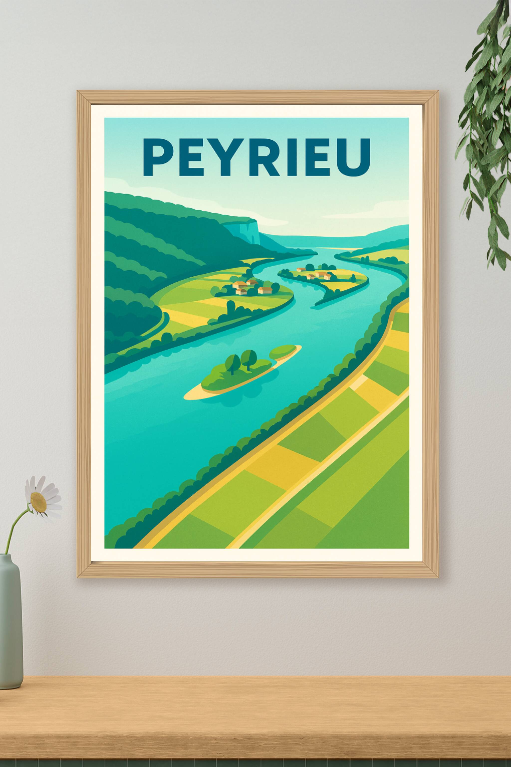 Affiche de Peyrieu - Évasion bucolique au cœur de la nature
