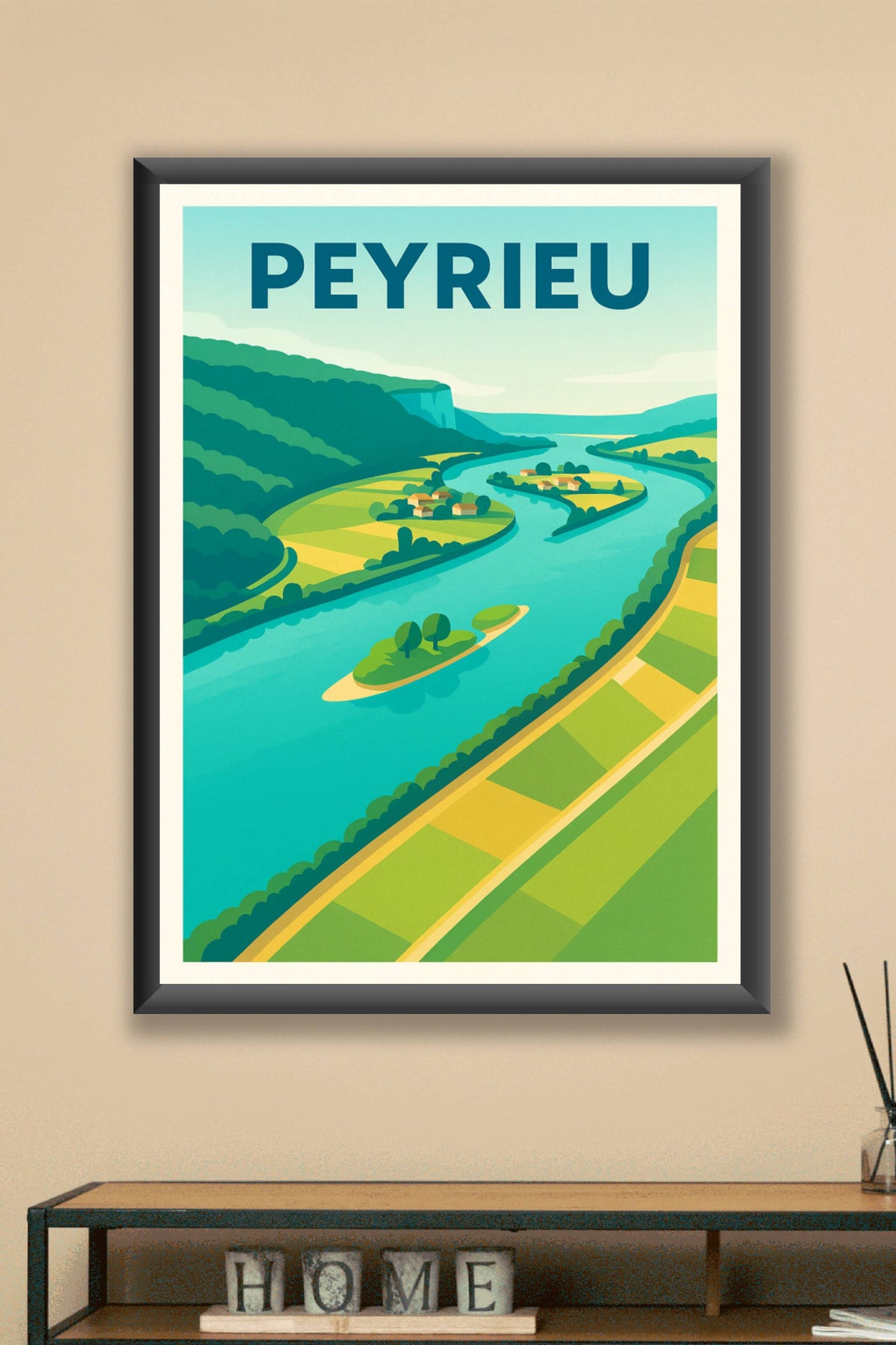 Affiche de Peyrieu - Évasion bucolique au cœur de la nature