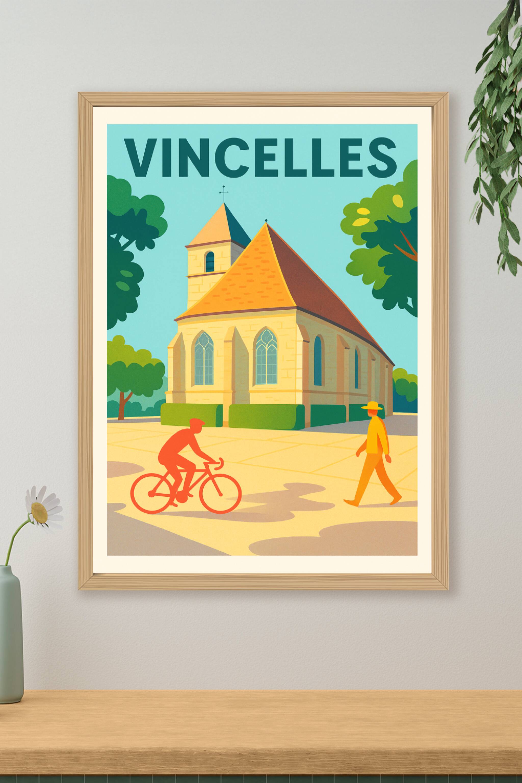 Affiche de Vincelles - Charme bucolique au cœur du village