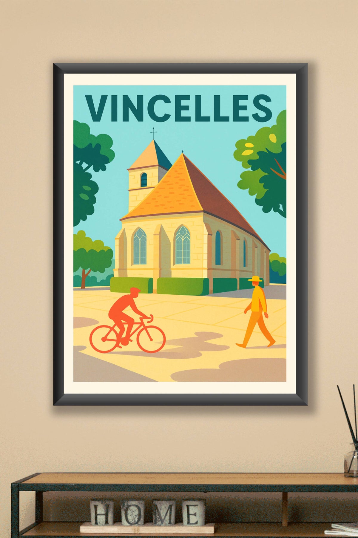 Affiche de Vincelles - Charme bucolique au cœur du village