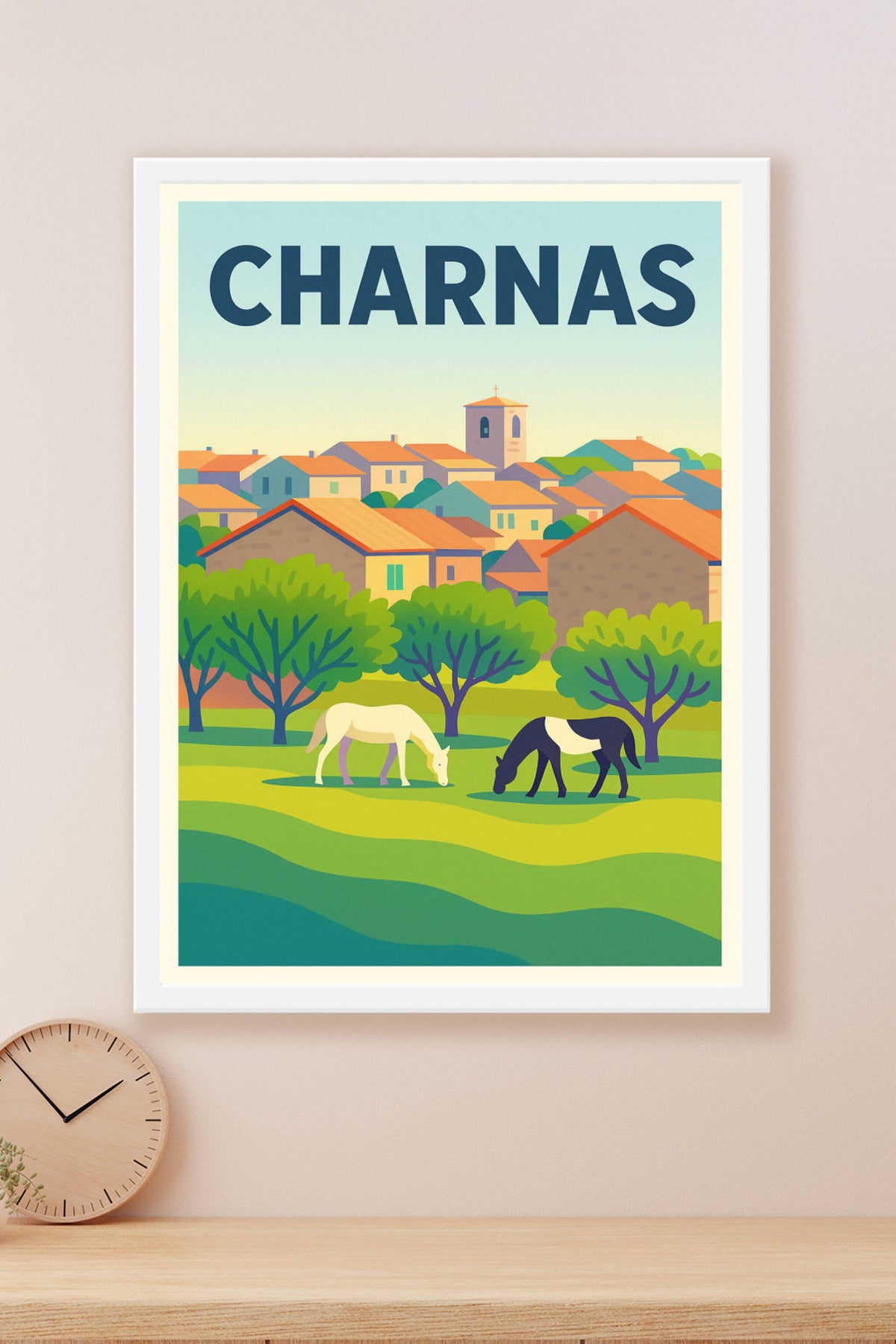 Affiche de Charnas - Charme rural et douceur de vivre