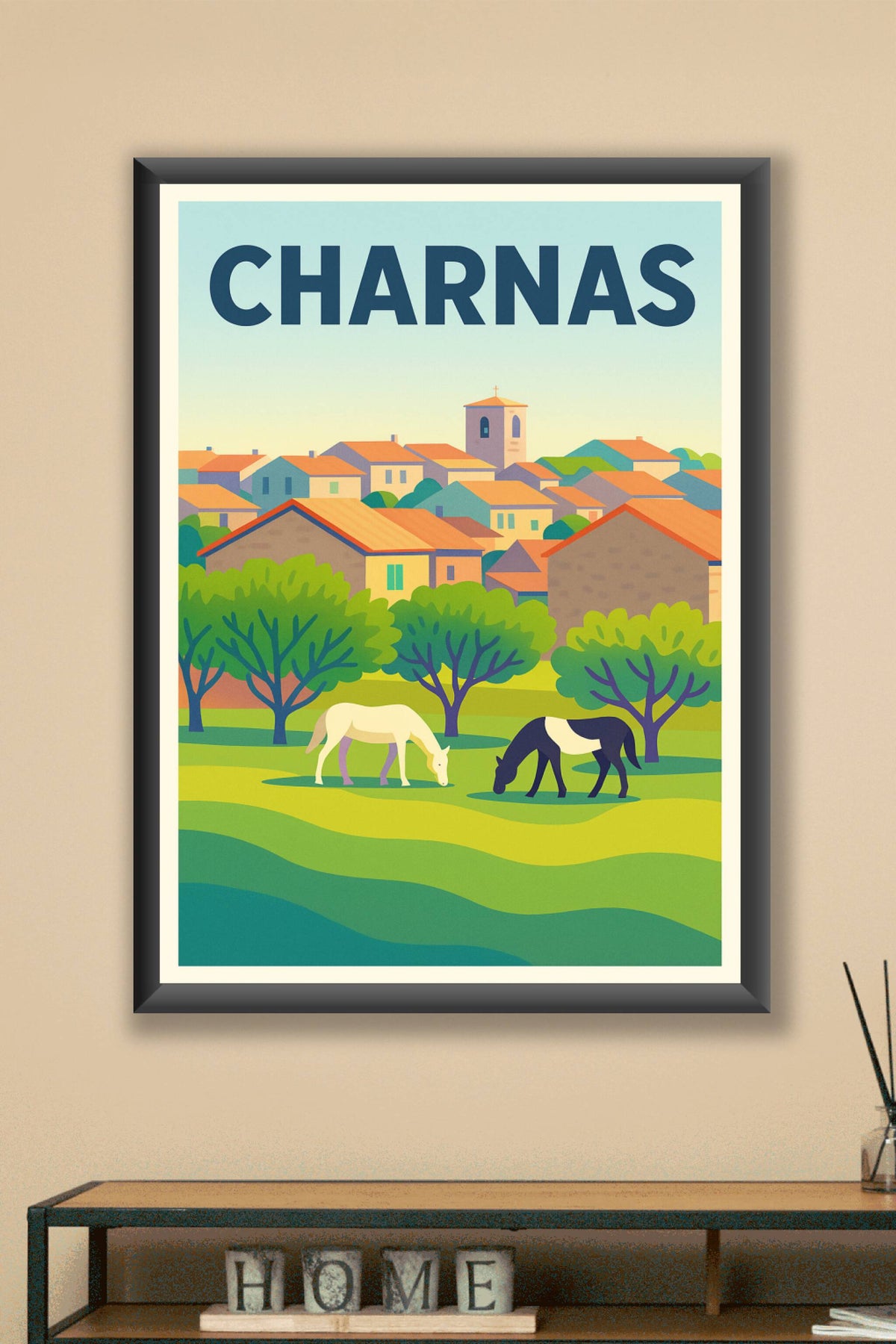 Affiche de Charnas - Charme rural et douceur de vivre