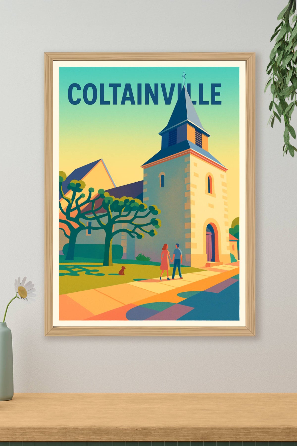 Affiche de Coltainville - Balade romantique au cœur du village