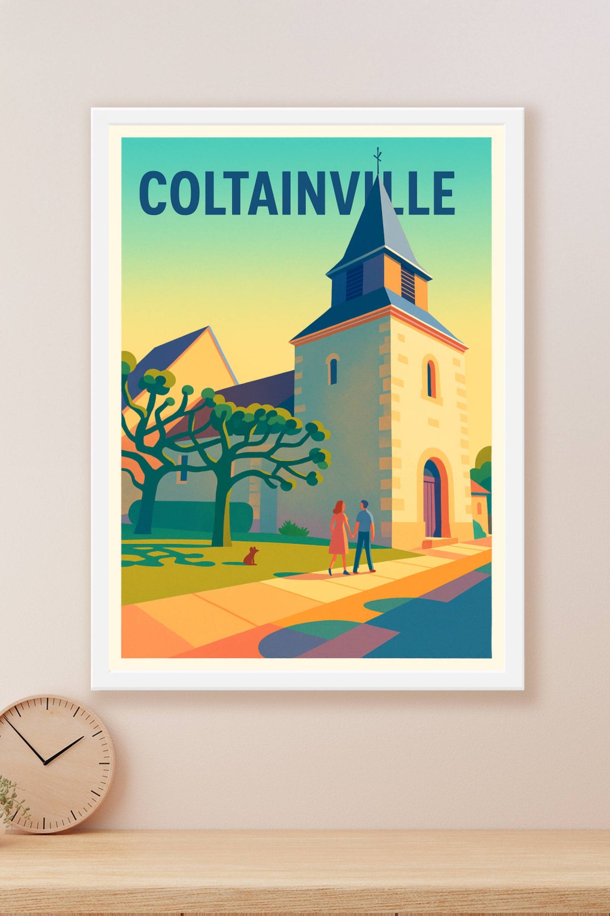 Affiche de Coltainville - Balade romantique au cœur du village