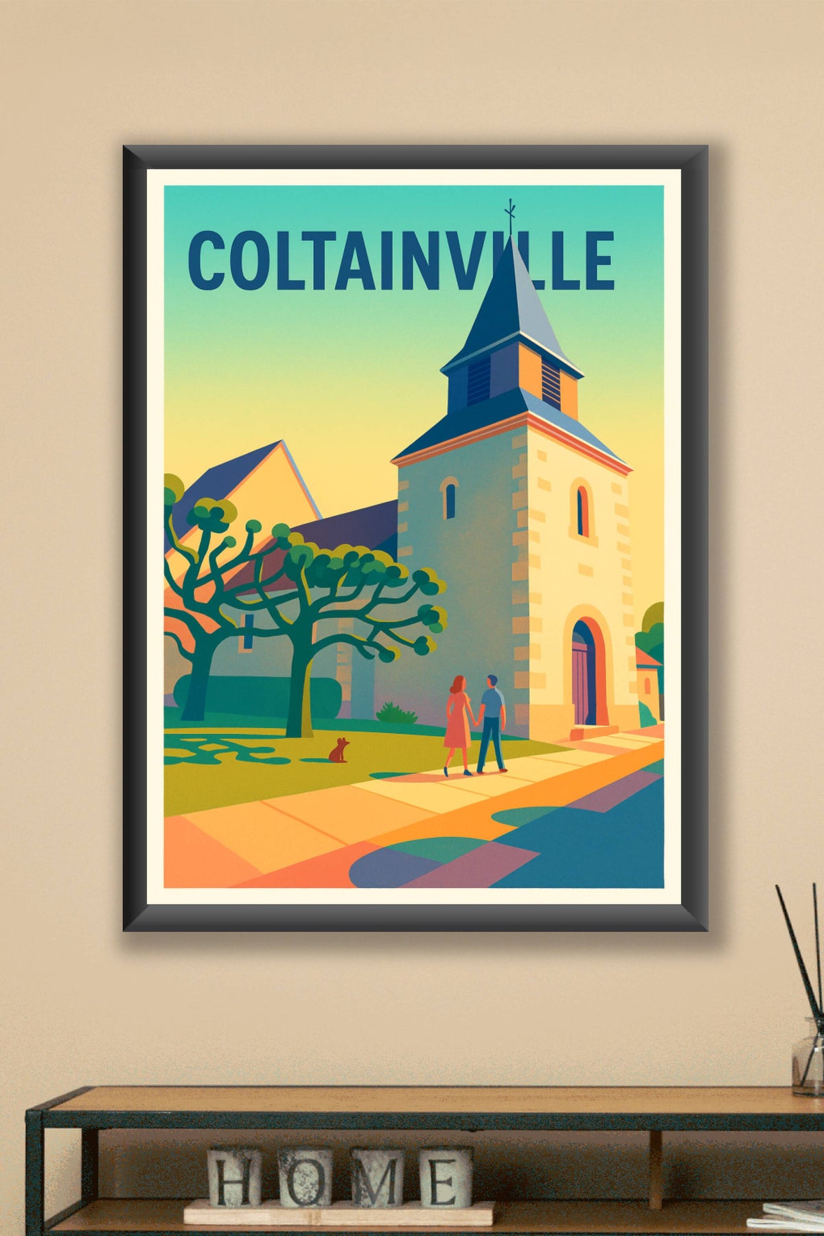 Affiche de Coltainville - Balade romantique au cœur du village