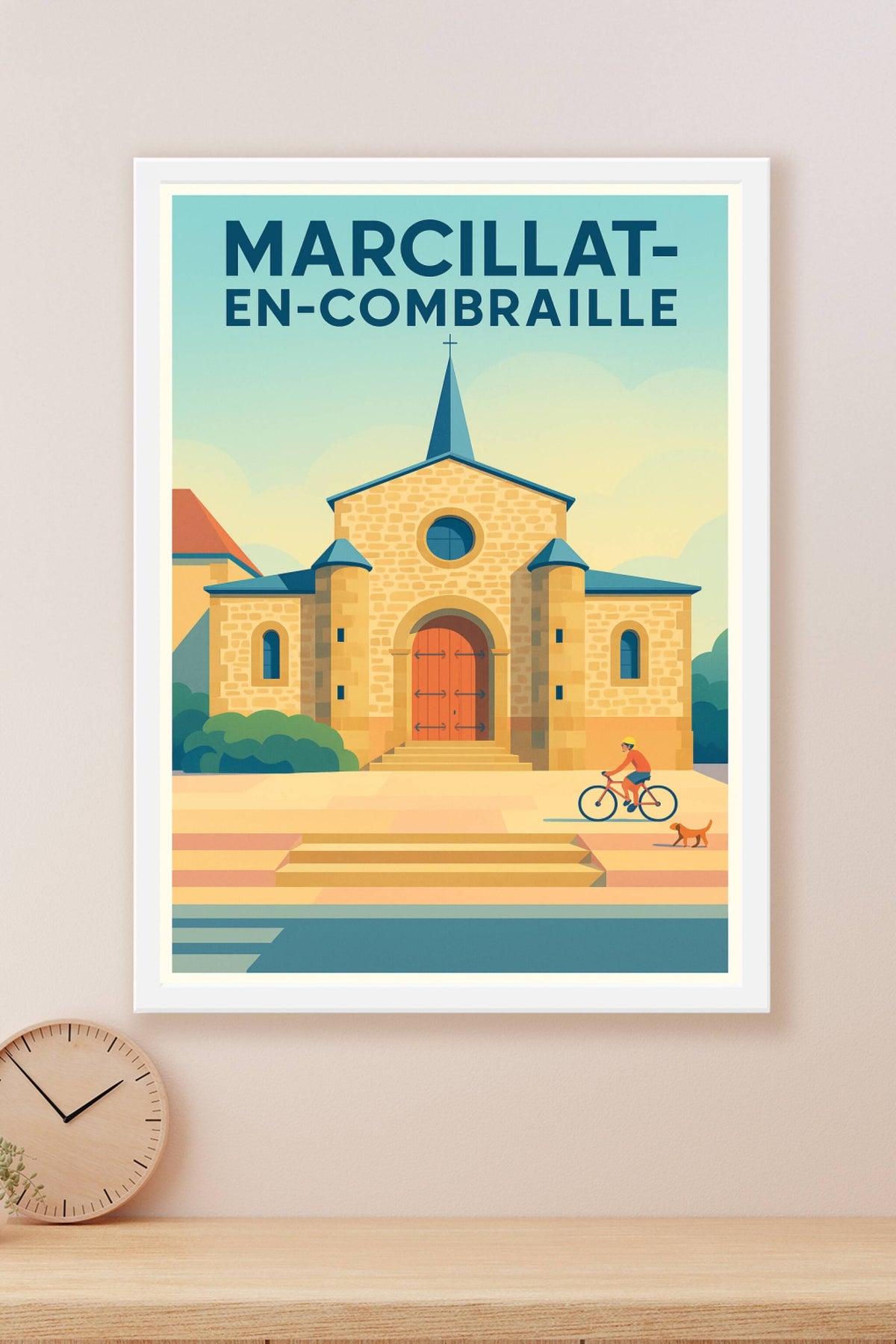 Affiche de Marcillat-en-Combraille - Charme et sérénité au cœur de la Combraille