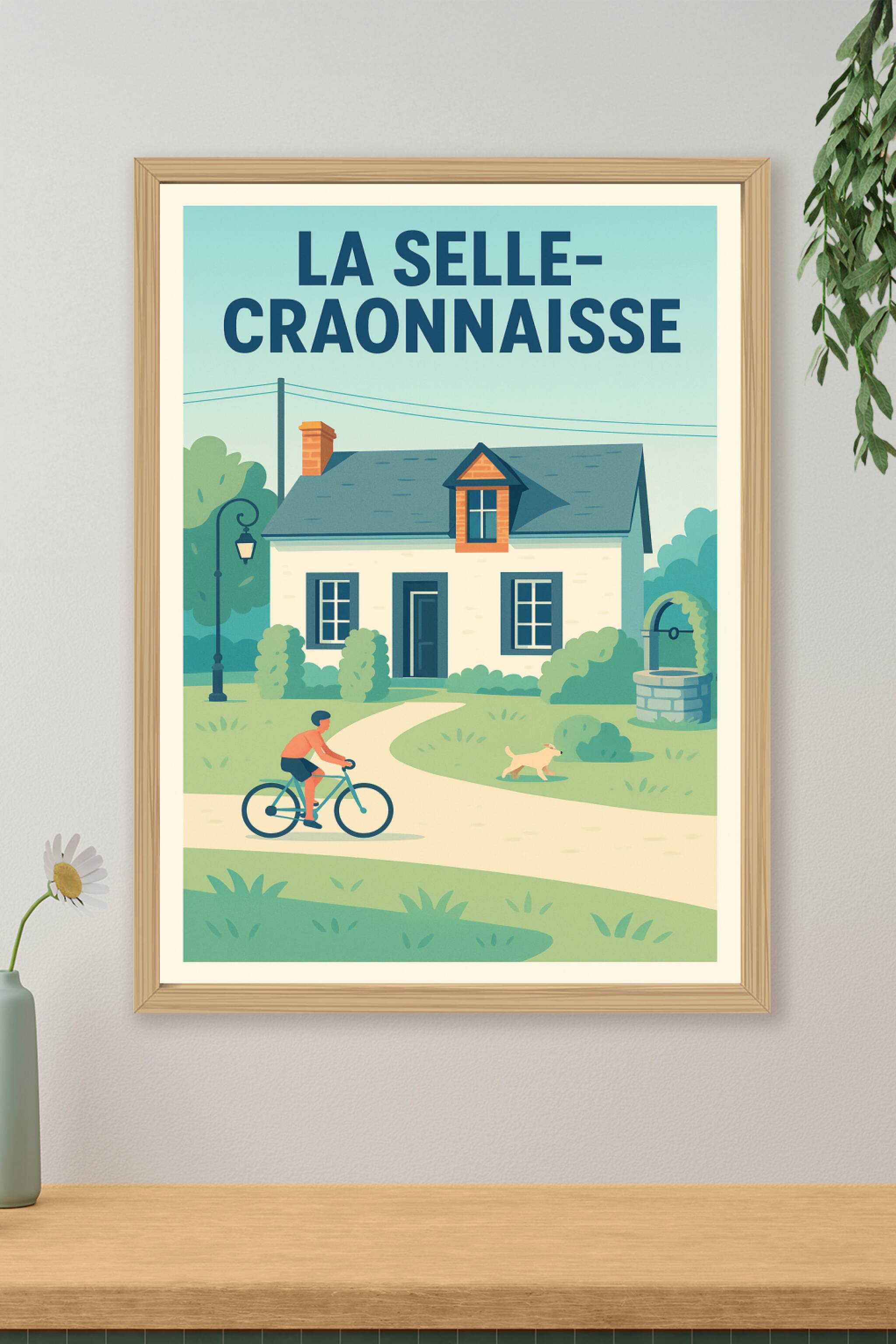 Affiche de La Selle-Craonnaise - Charme et sérénité campagnarde