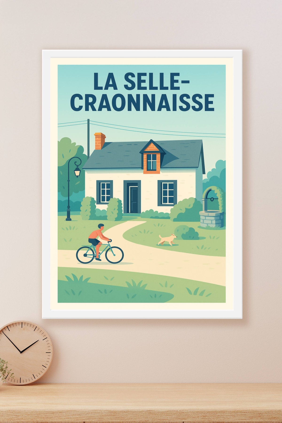 Affiche de La Selle-Craonnaise - Charme et sérénité campagnarde