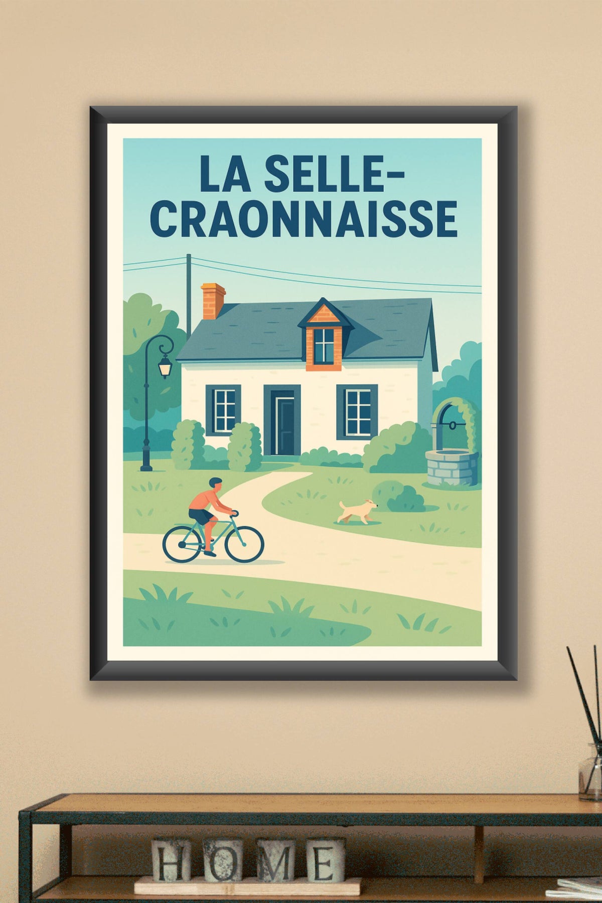 Affiche de La Selle-Craonnaise - Charme et sérénité campagnarde